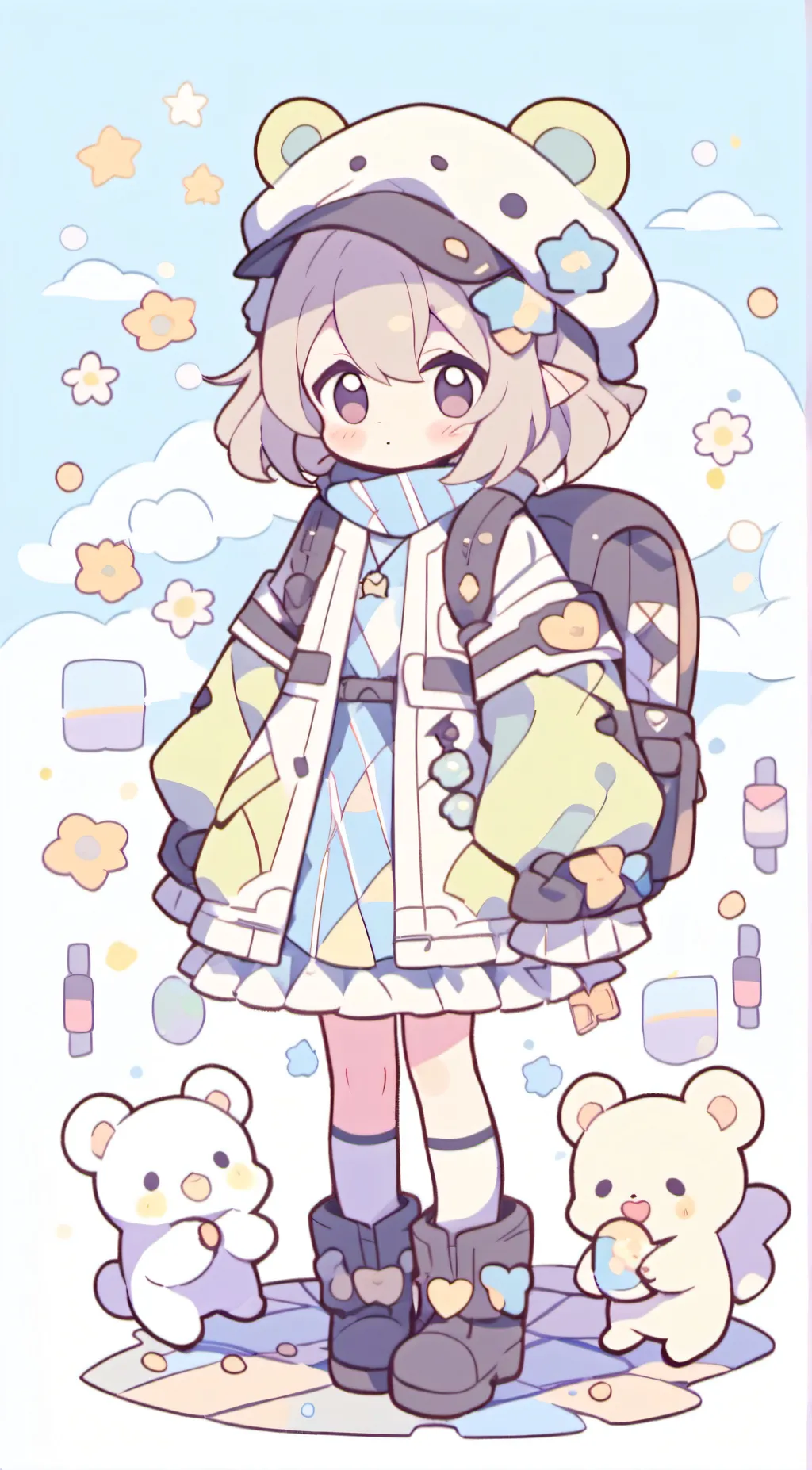 ai character: daisy background