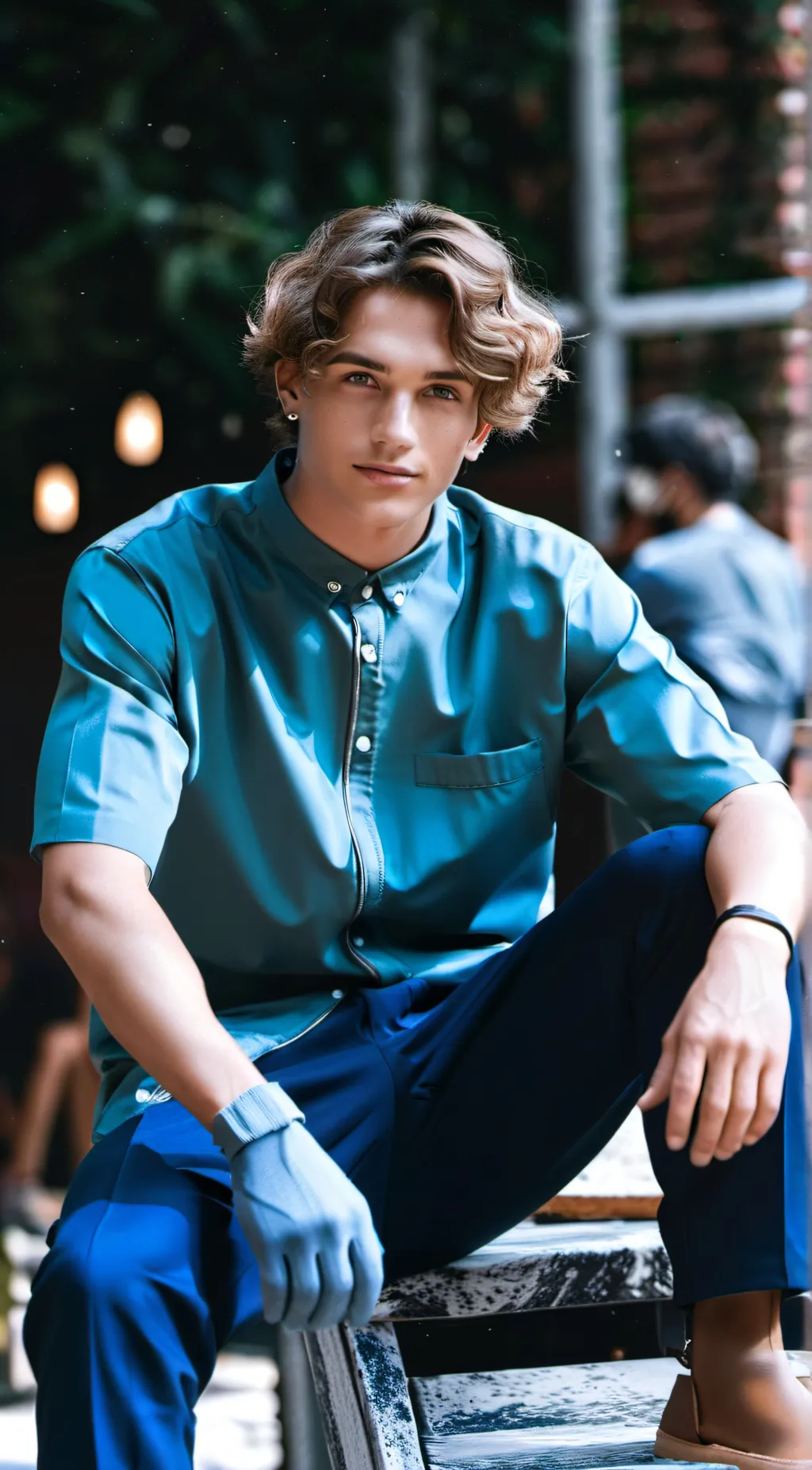 ai character: Everett  background