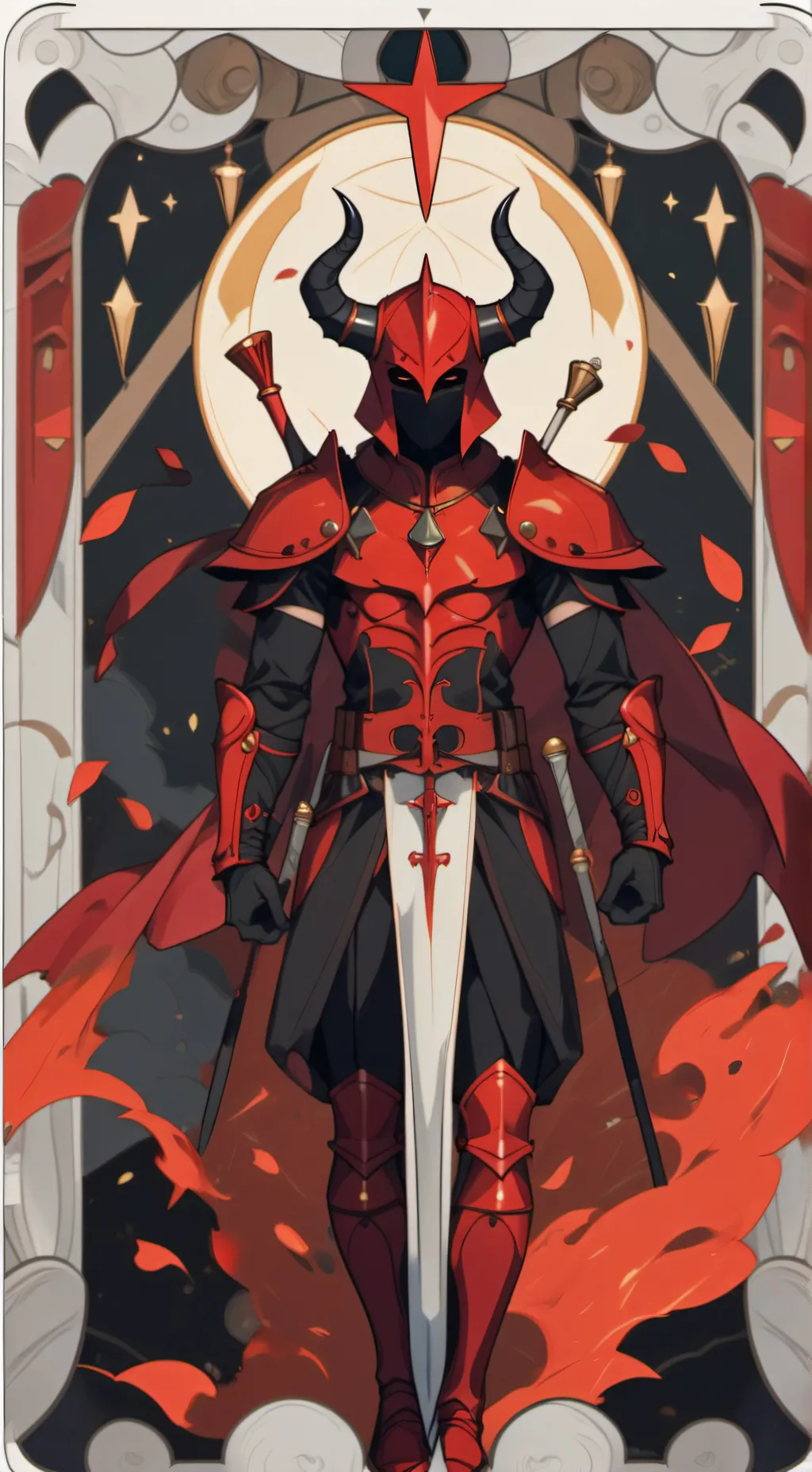 ai character: inferno demon background