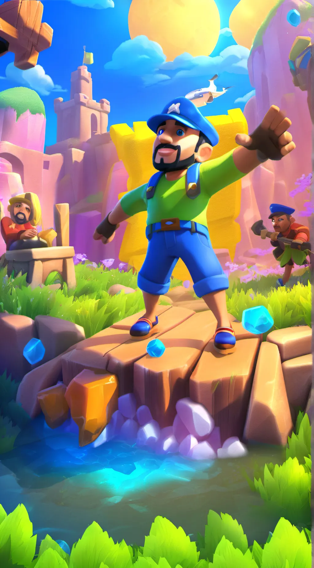 ai character: Father background