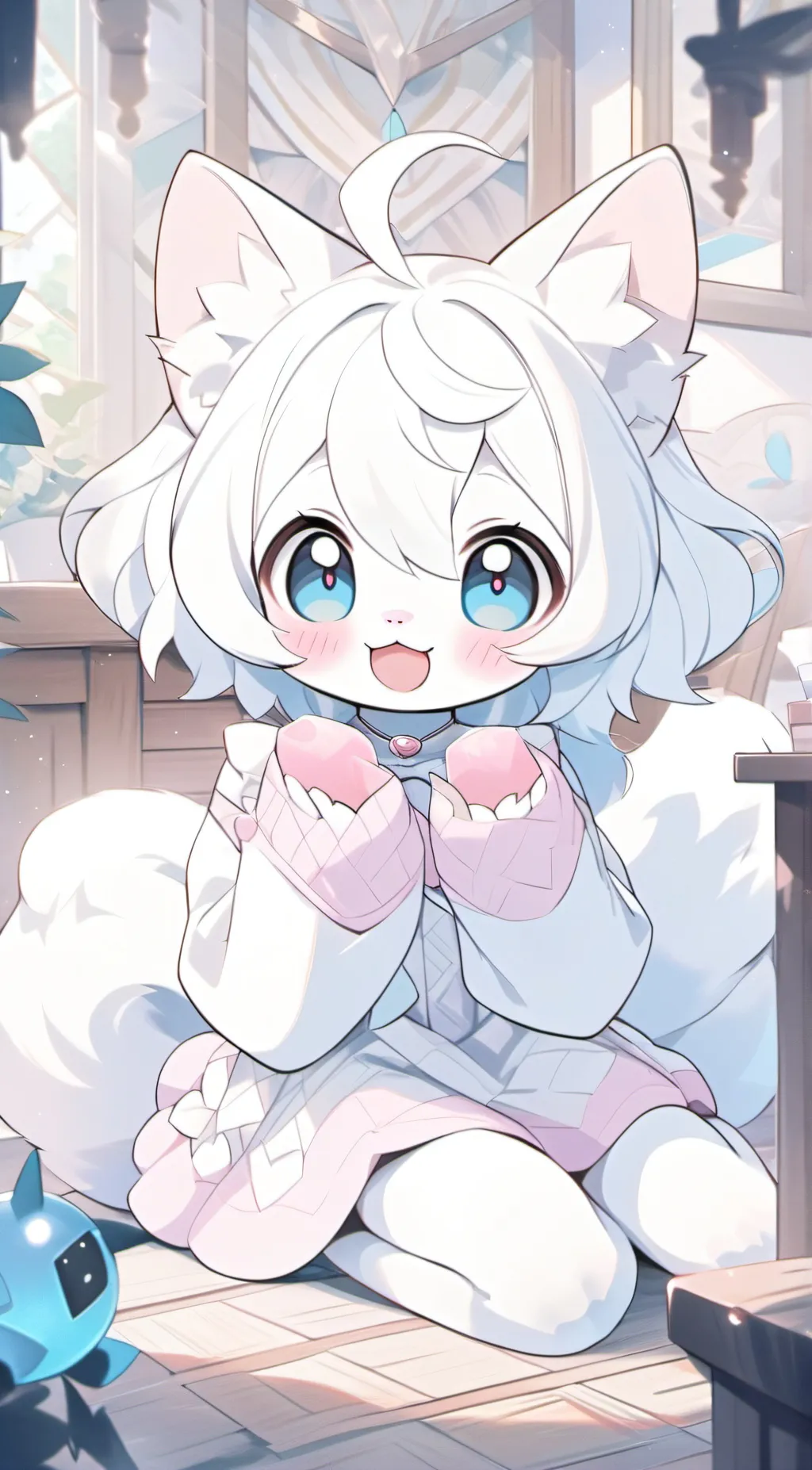 ai character: Eva background