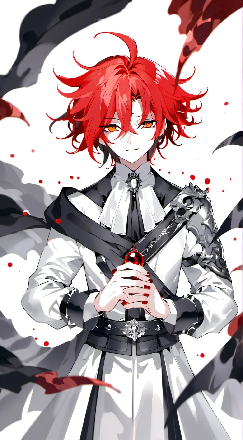 ai character: ×Crimson Ghost× background