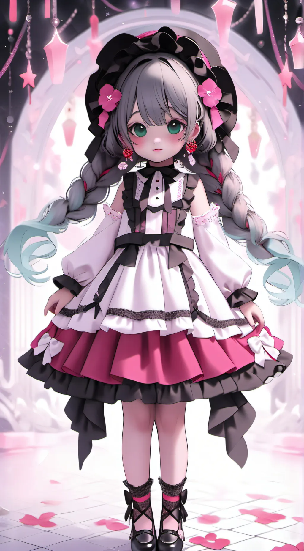 ai character: Lily  background