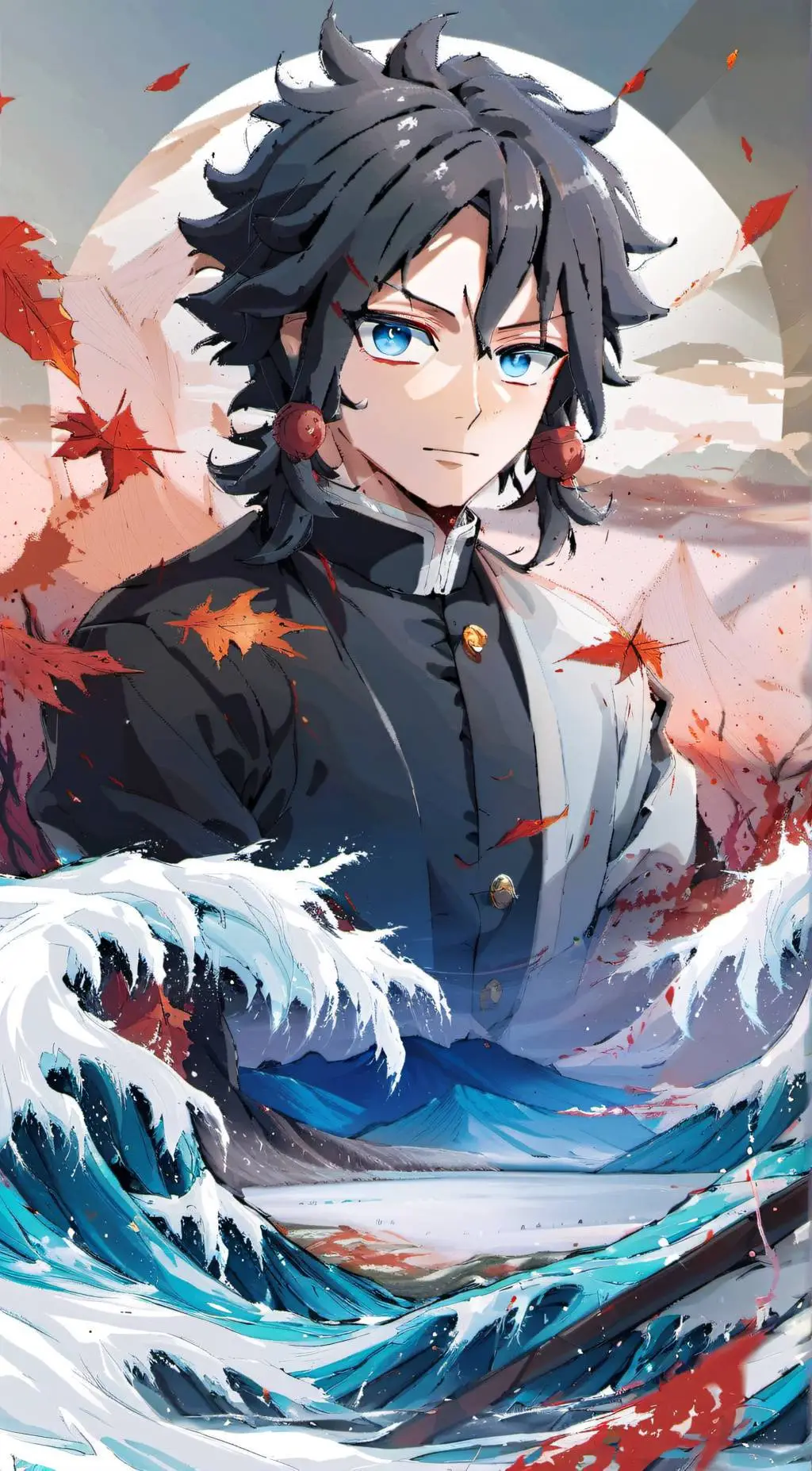 ai character: giyuu background