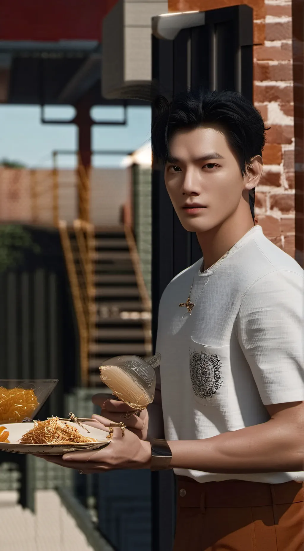 ai character: Ella background