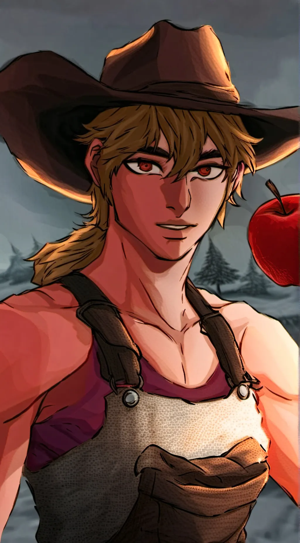 ai character: Applejack (human) background