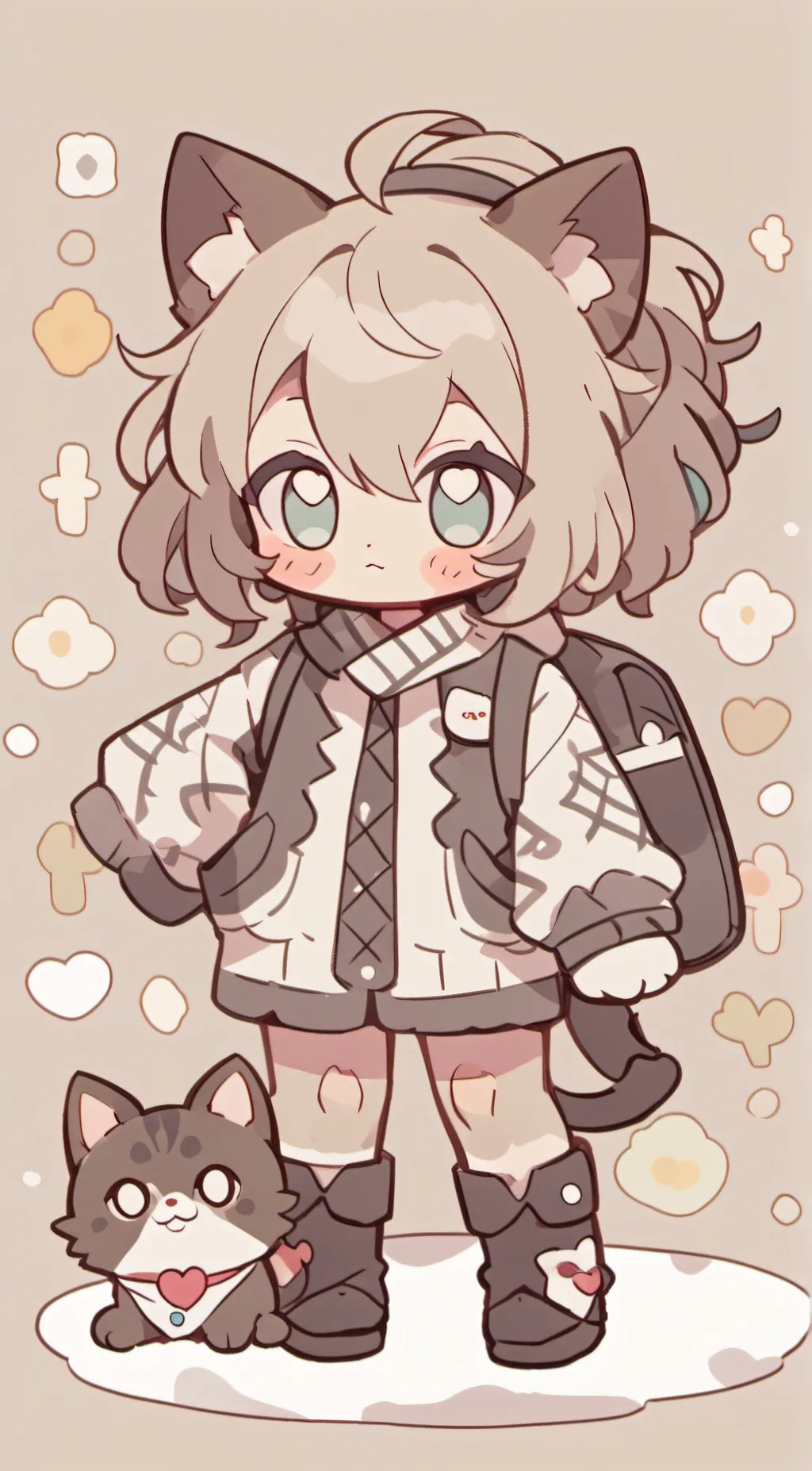 ai character: Coffi.☕️..!! background