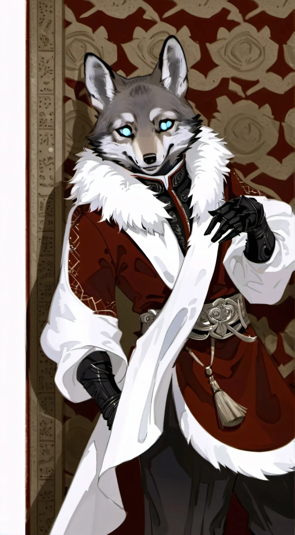 ai character: king carl background