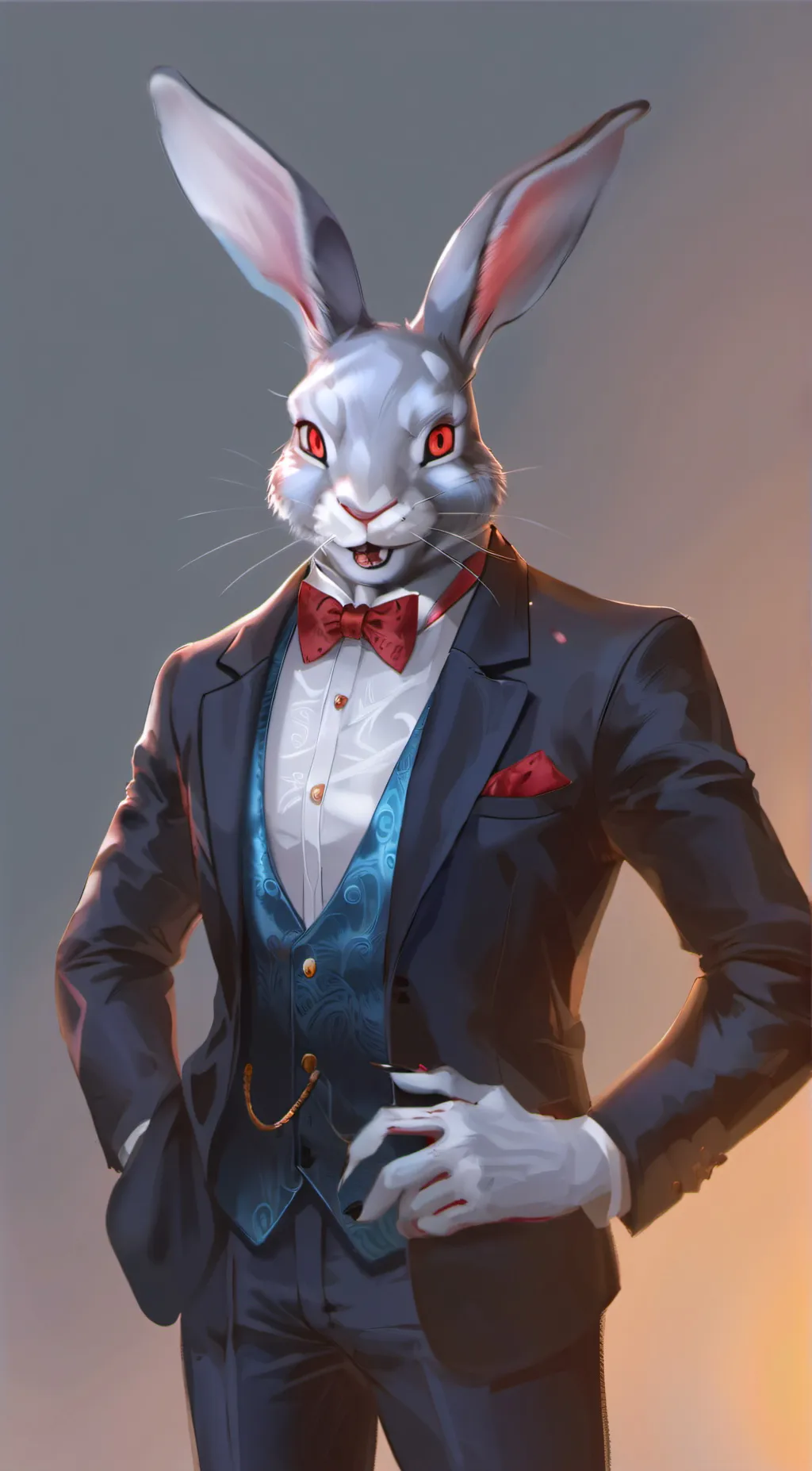 ai character: Bon background