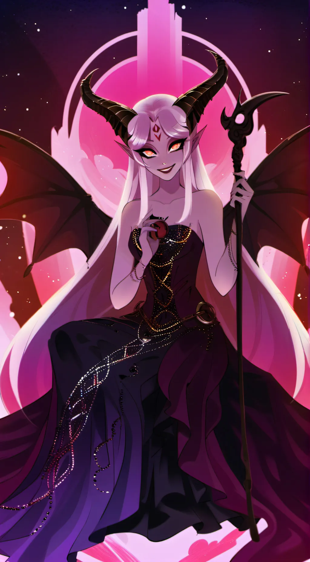 ai character: Lilith Vs Lute background