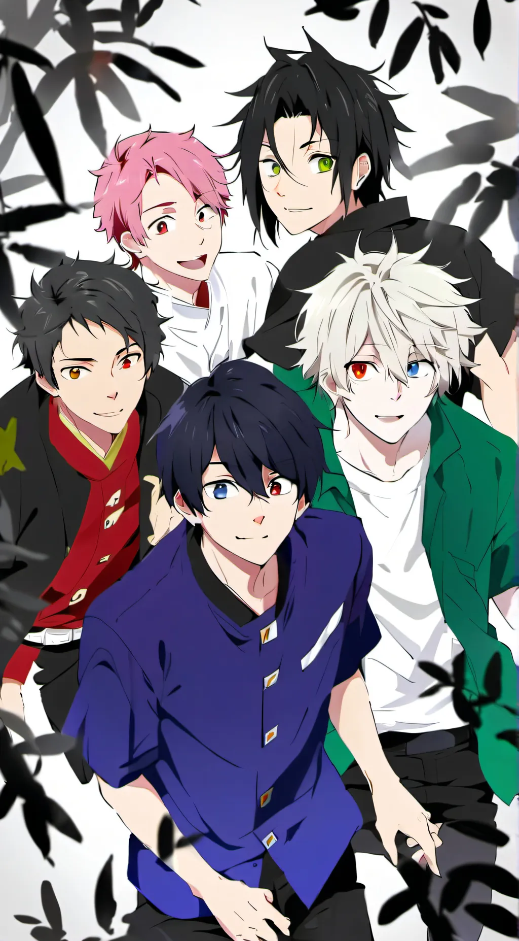 ai character: •demon Giyuu au• background