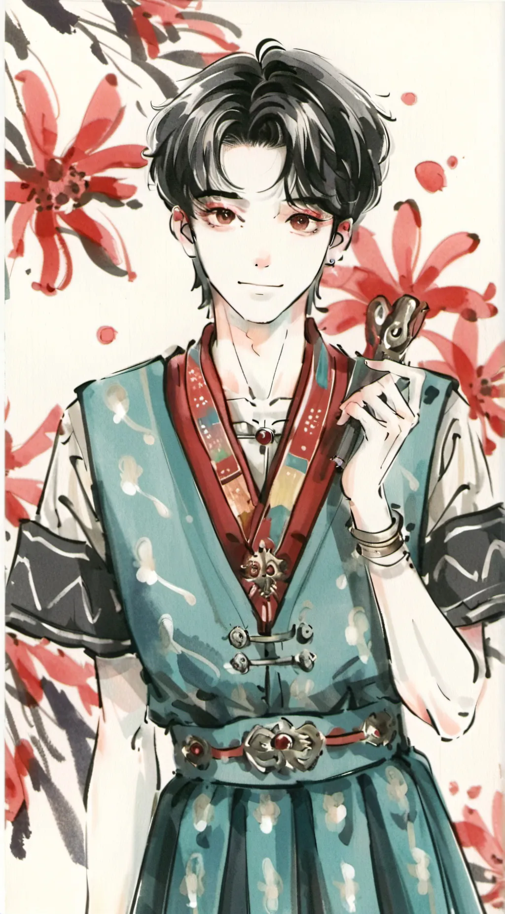 ai character: Mikey  background