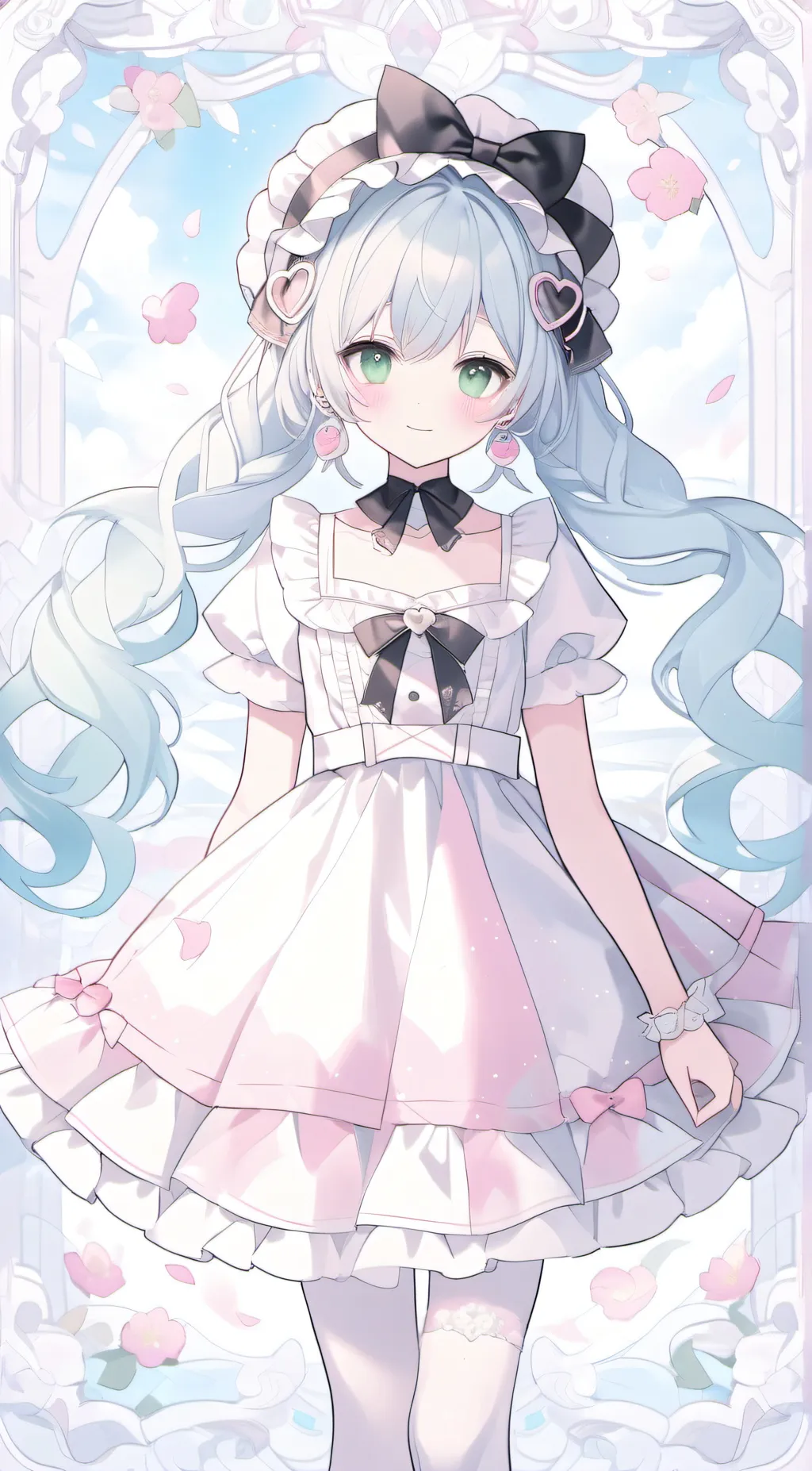 ai character: blueberry background