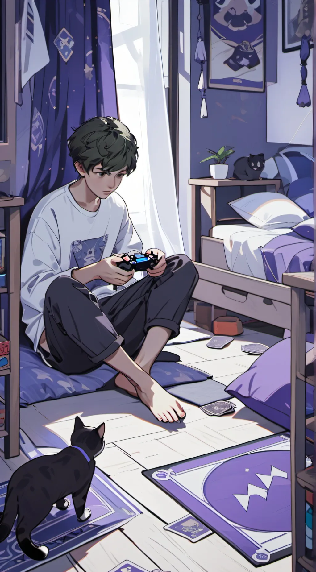 ai character: Alex background