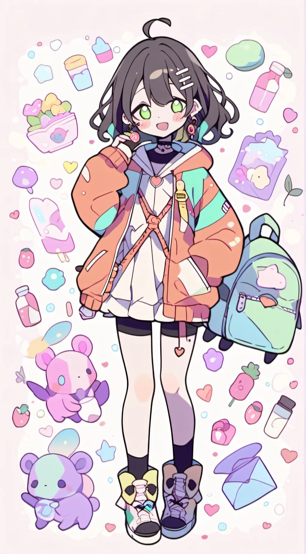 ai character: Mia background