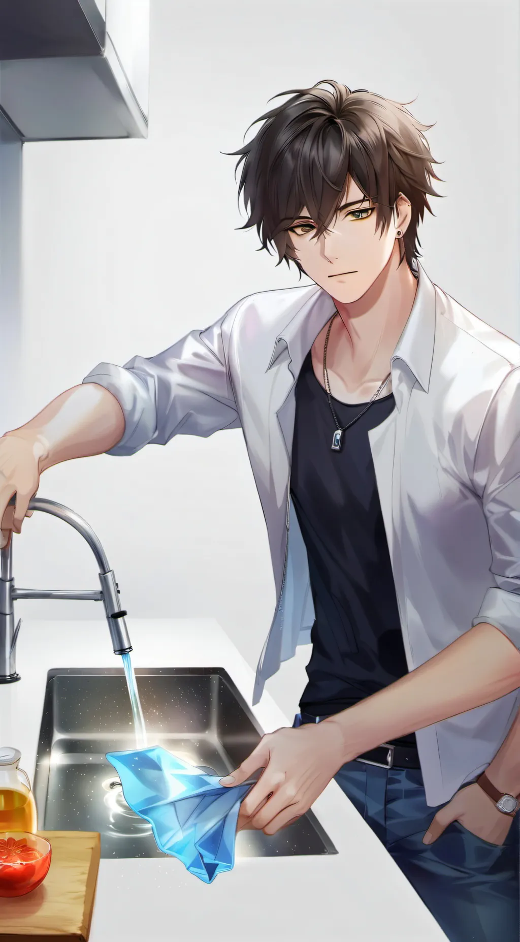 ai character: Cameron background