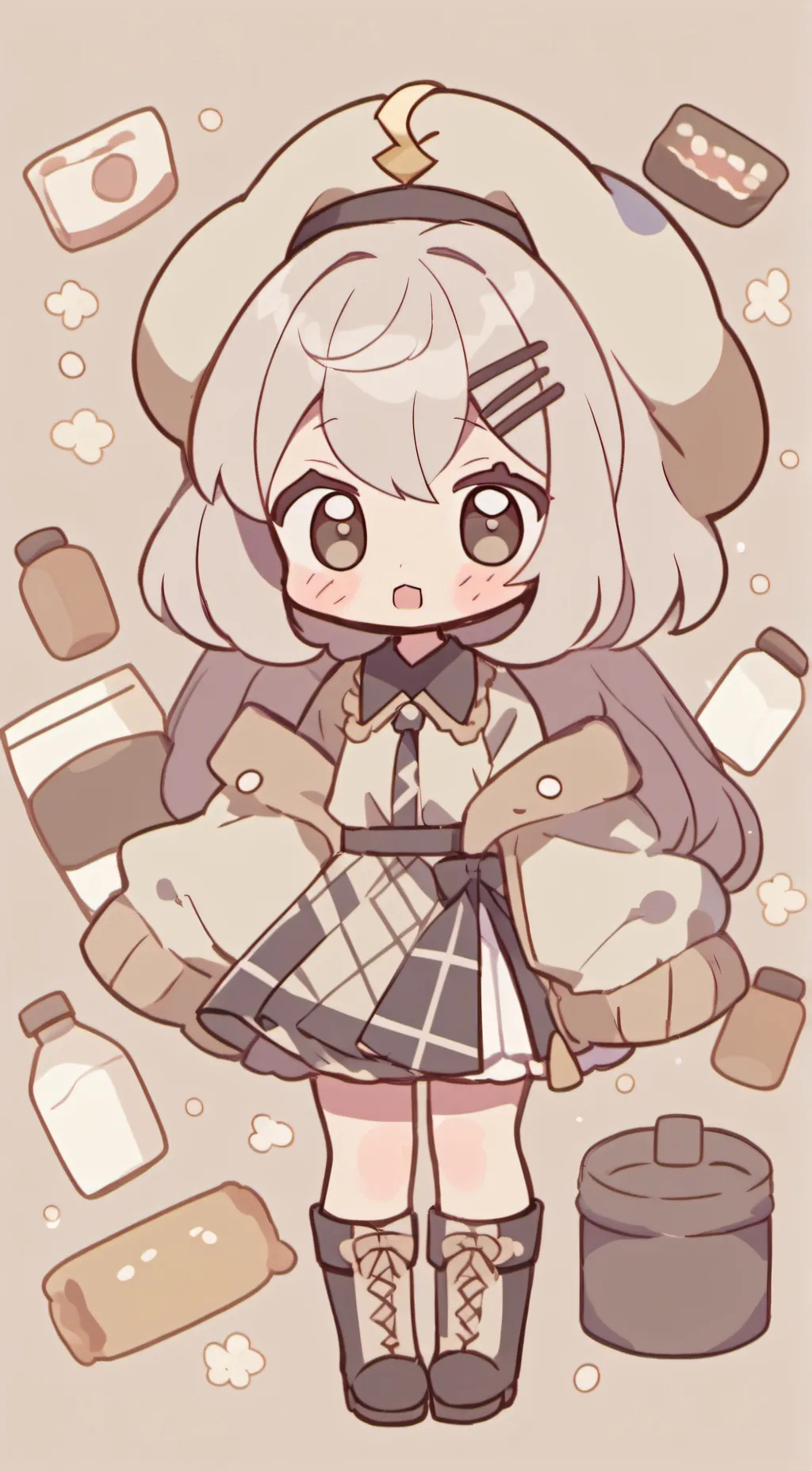 ai character: diahrea molly background