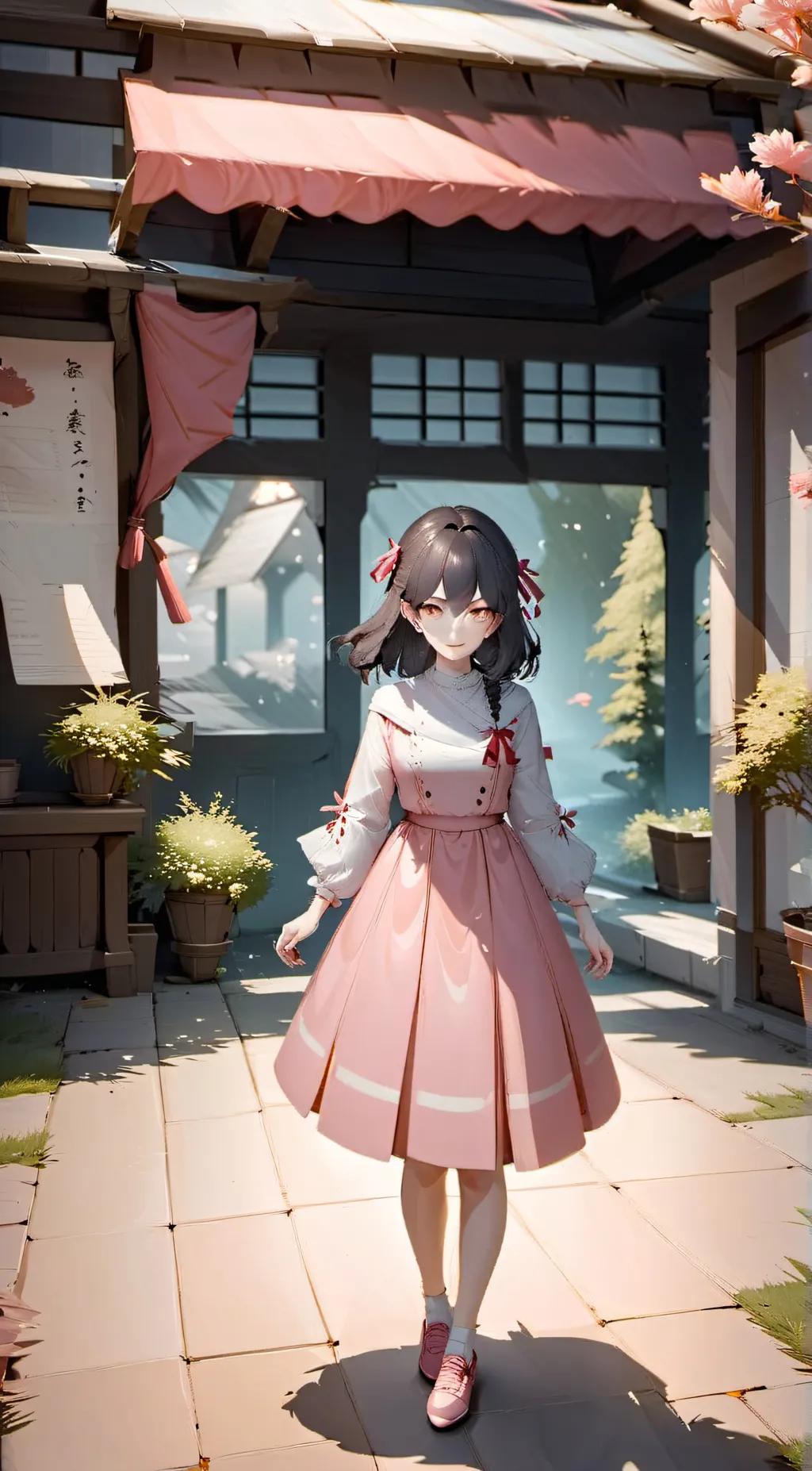 ai character: kani koshuga background