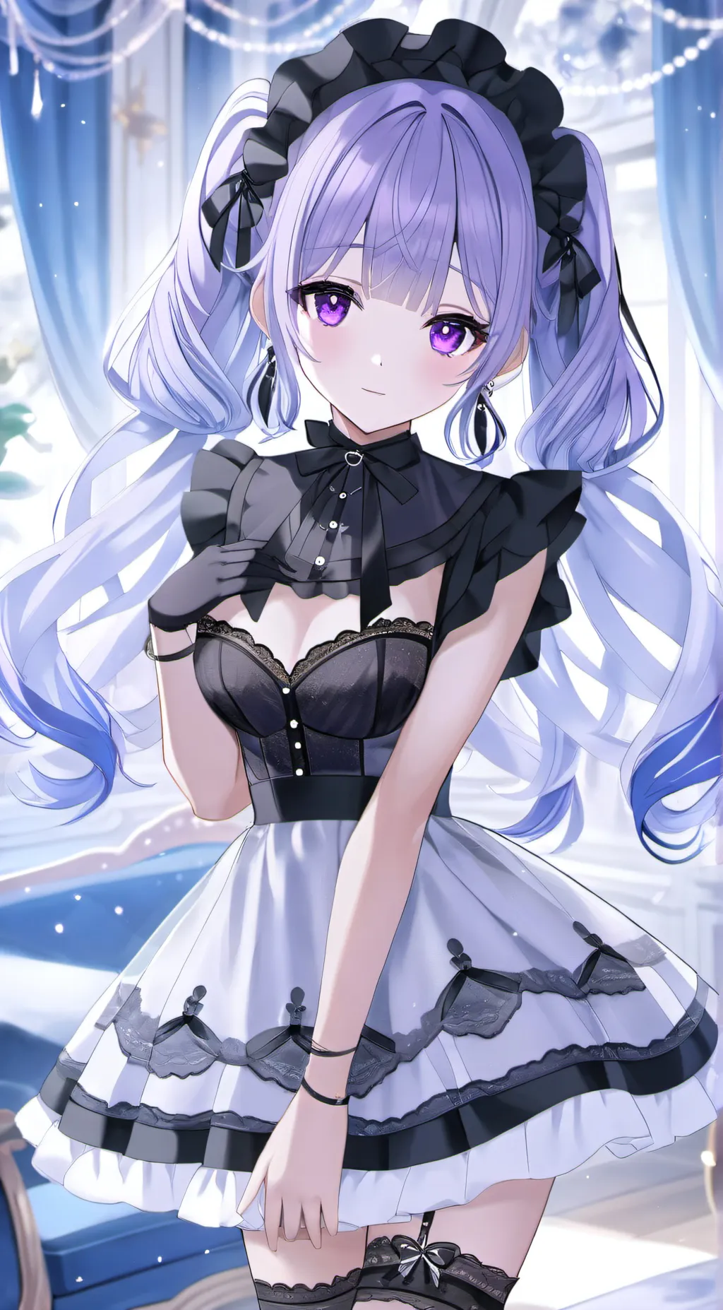 ai character: Tulip Marigold  background