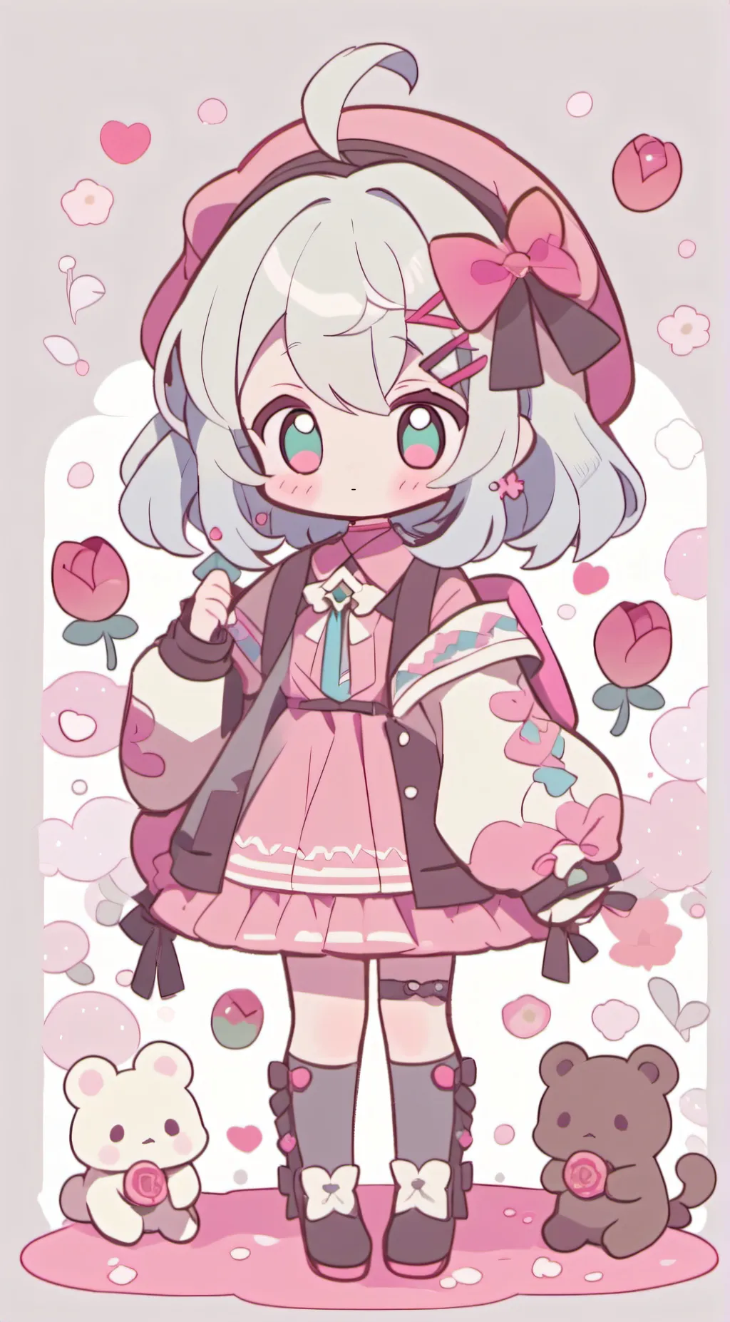 ai character: 🌷Tulip🌷  background