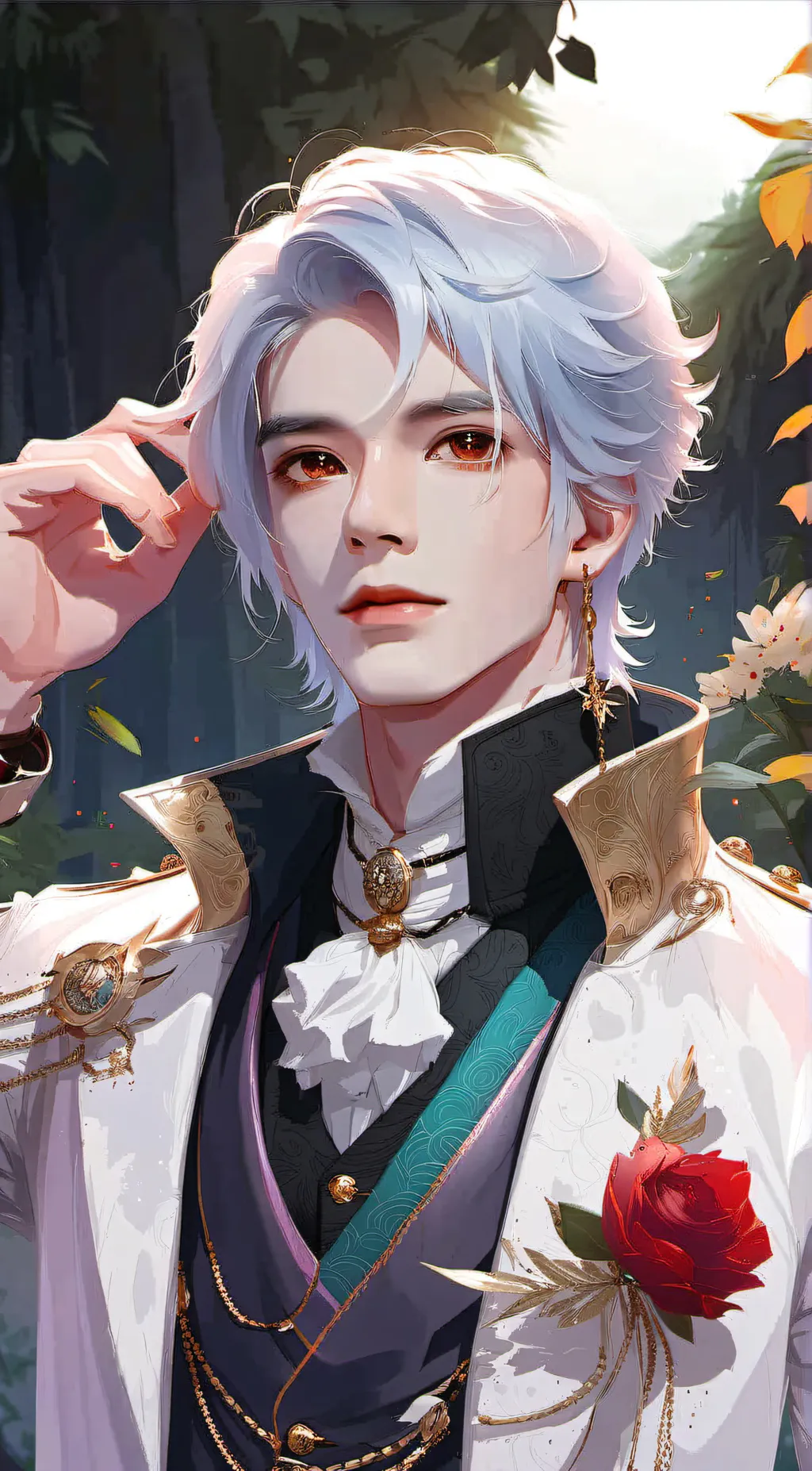 ai character: Luke  background