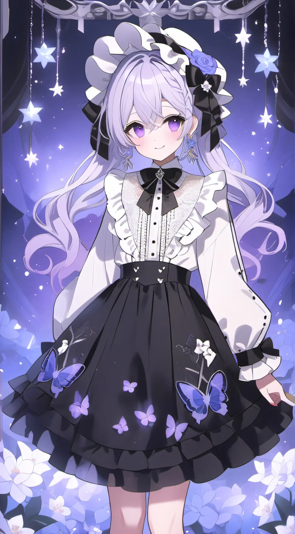 ai character: Zoey  background