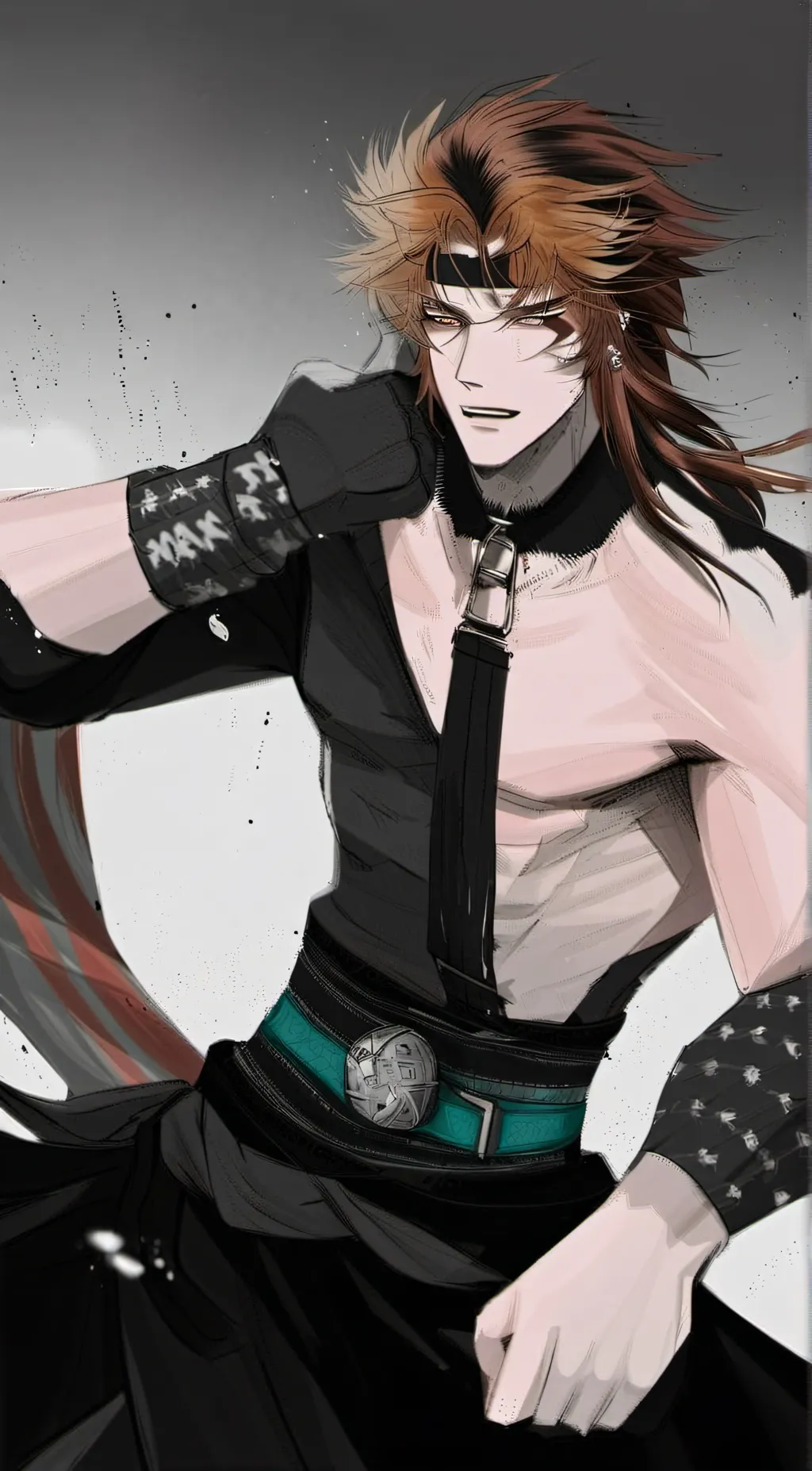 ai character: Kenji  background