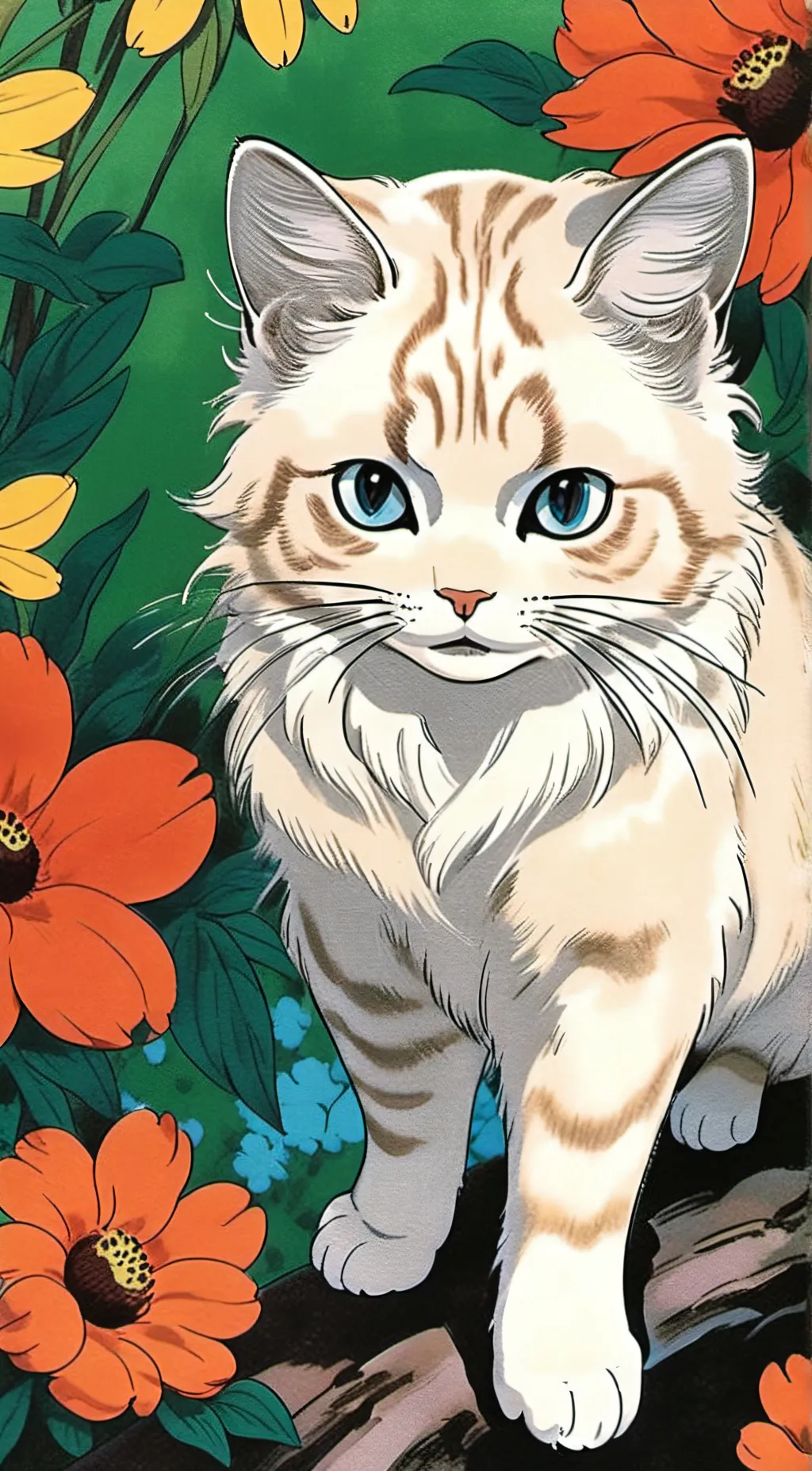 ai character: Saturn background