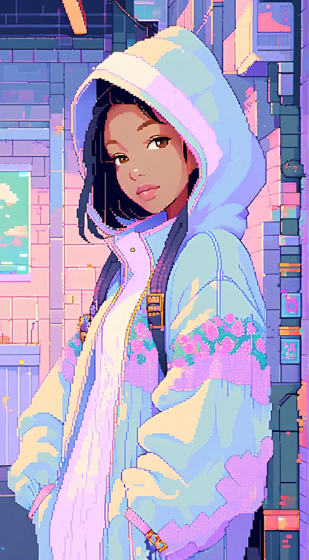 ai character: Sophia background