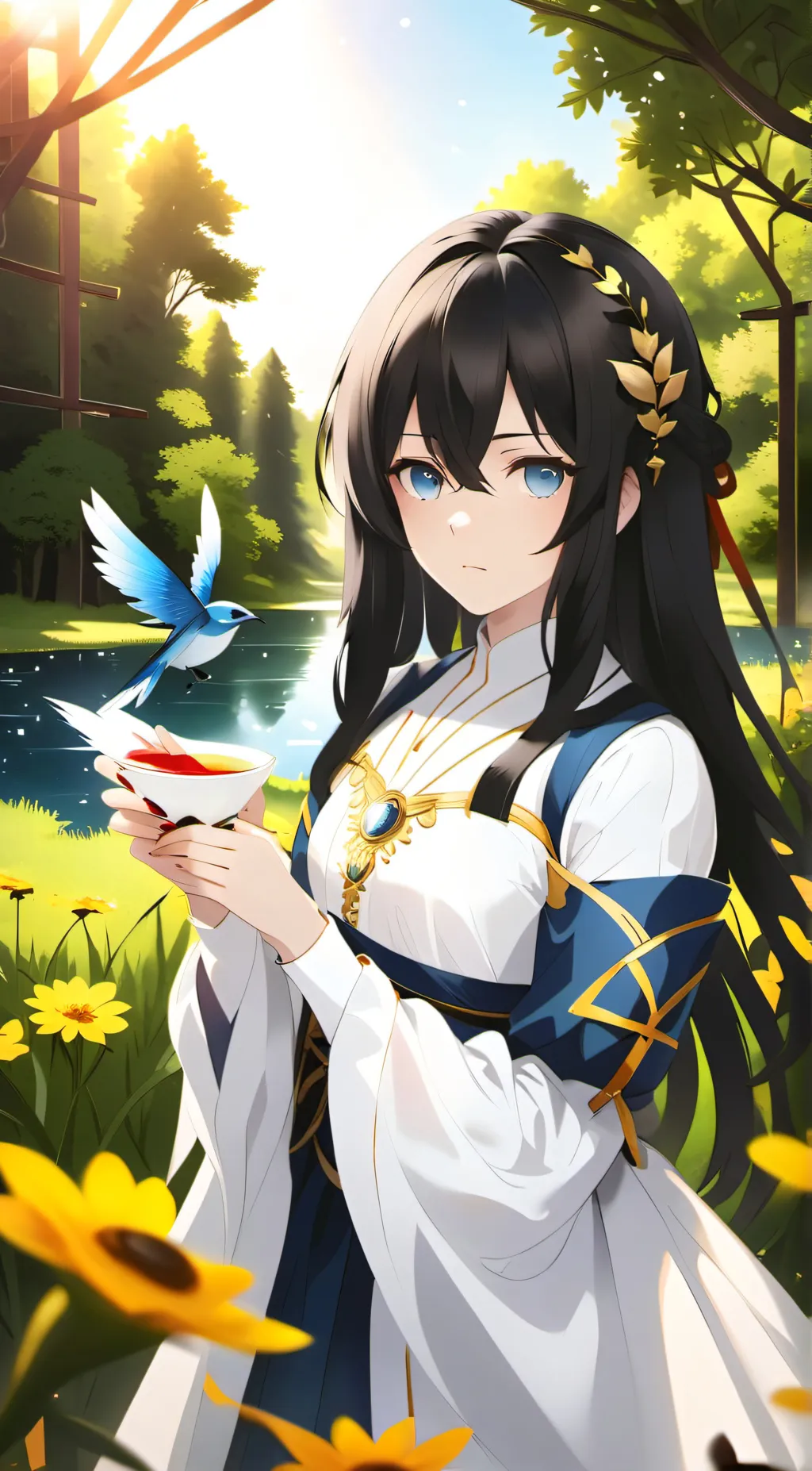 ai character: yuri background