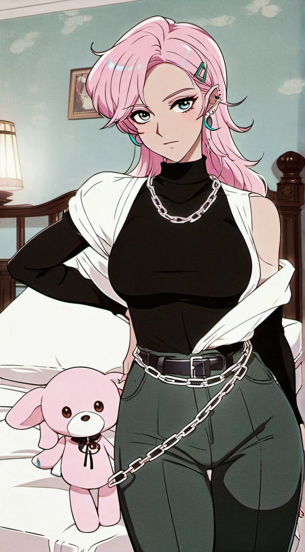 ai character: Crystal Spear background