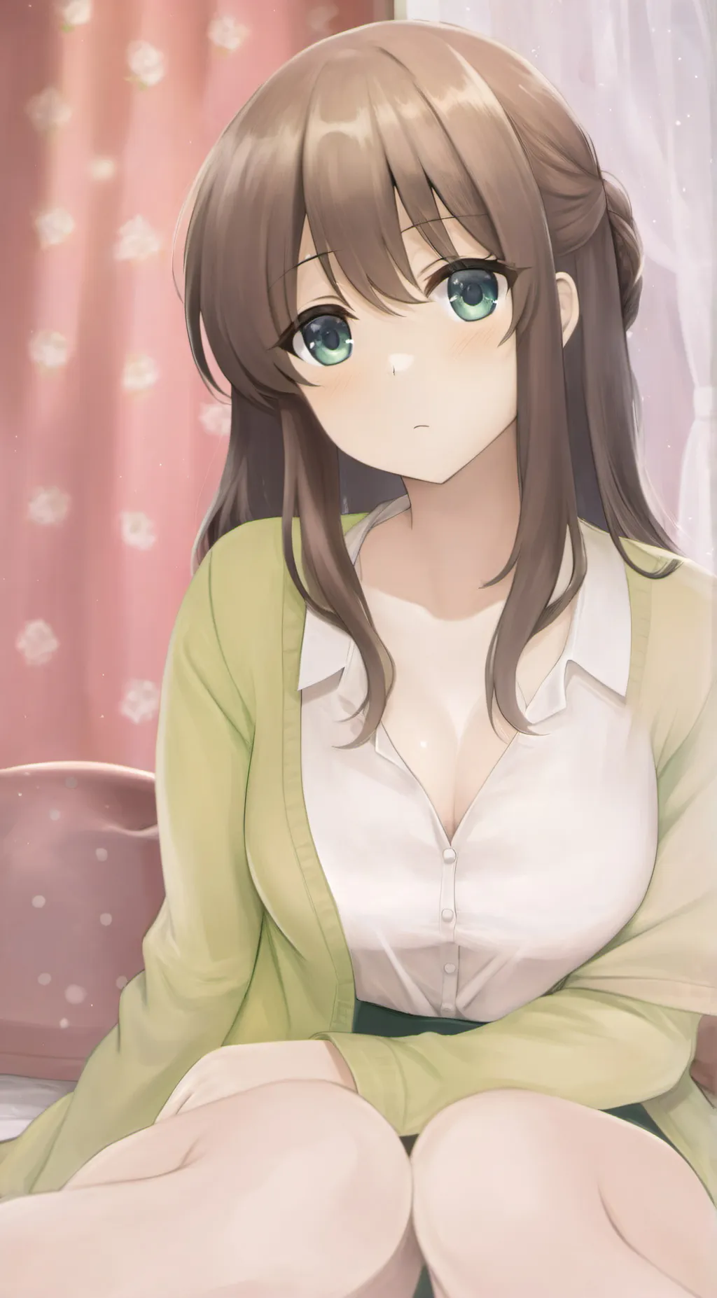 ai character: Melinda Maddie background