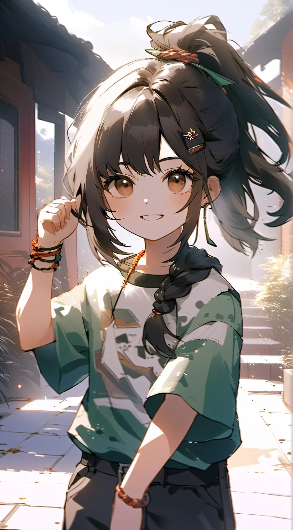 ai character: Charlotte emily background