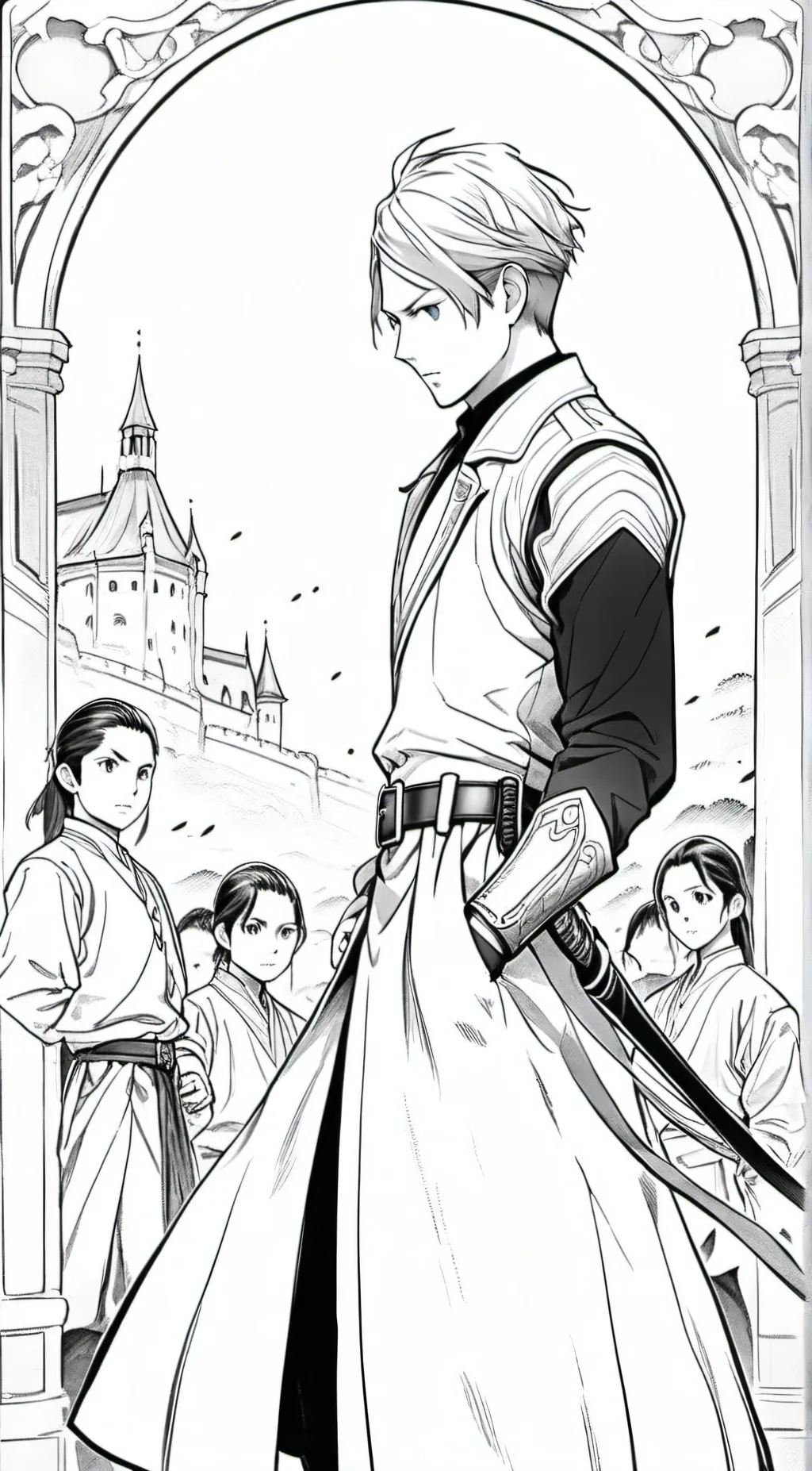 ai character: Country of time background