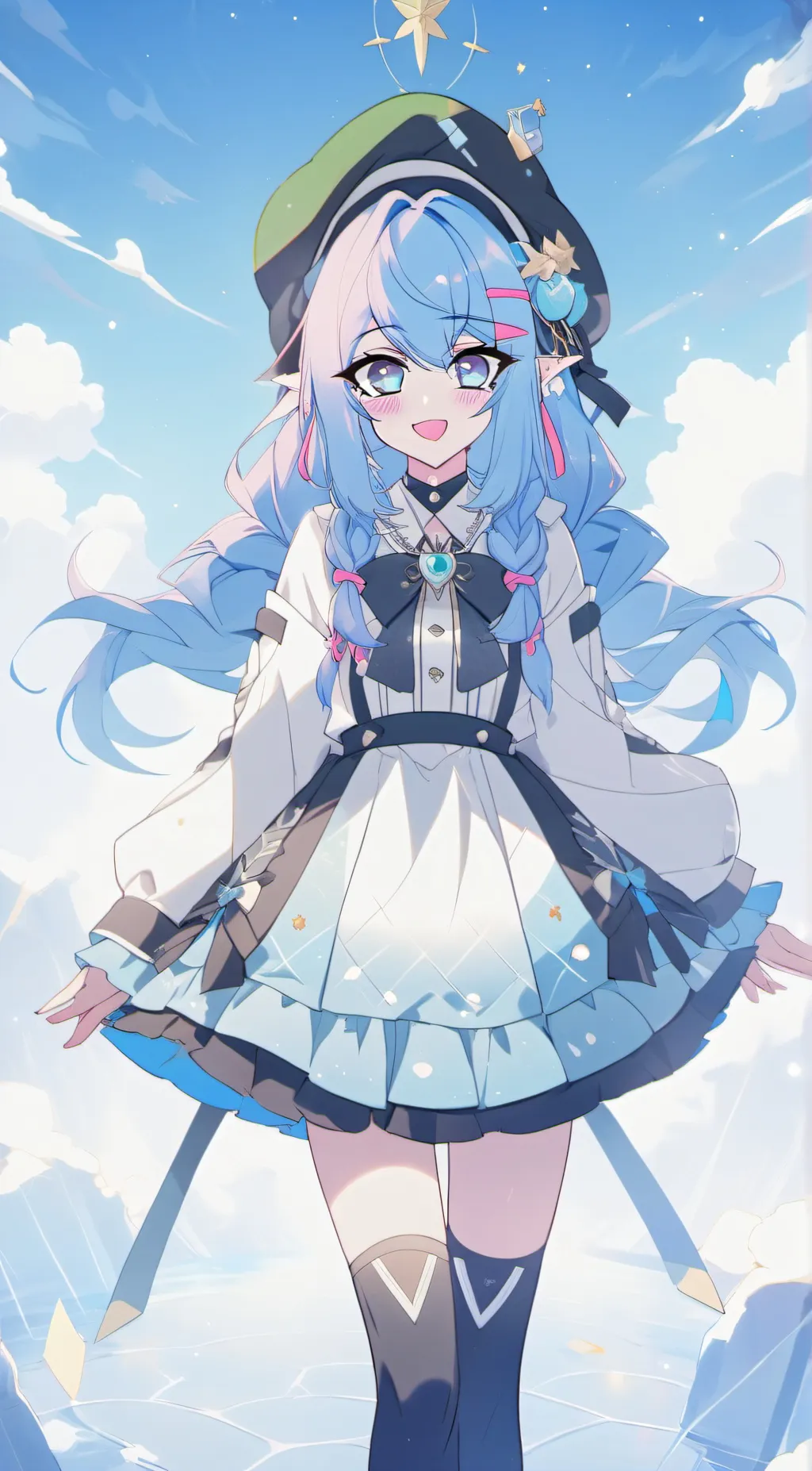 ai character: beastela background