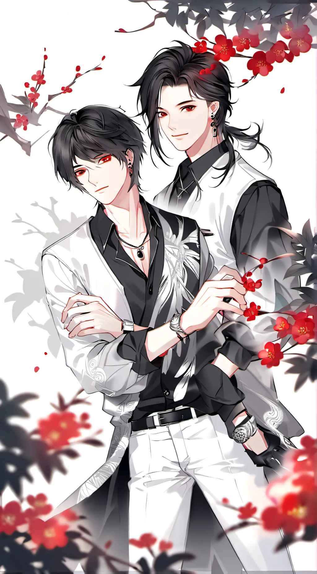 ai character: Omegaverse background