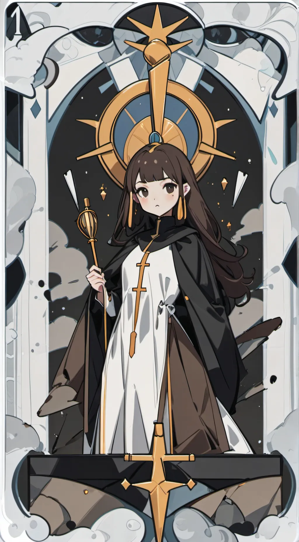 ai character: earthquake background