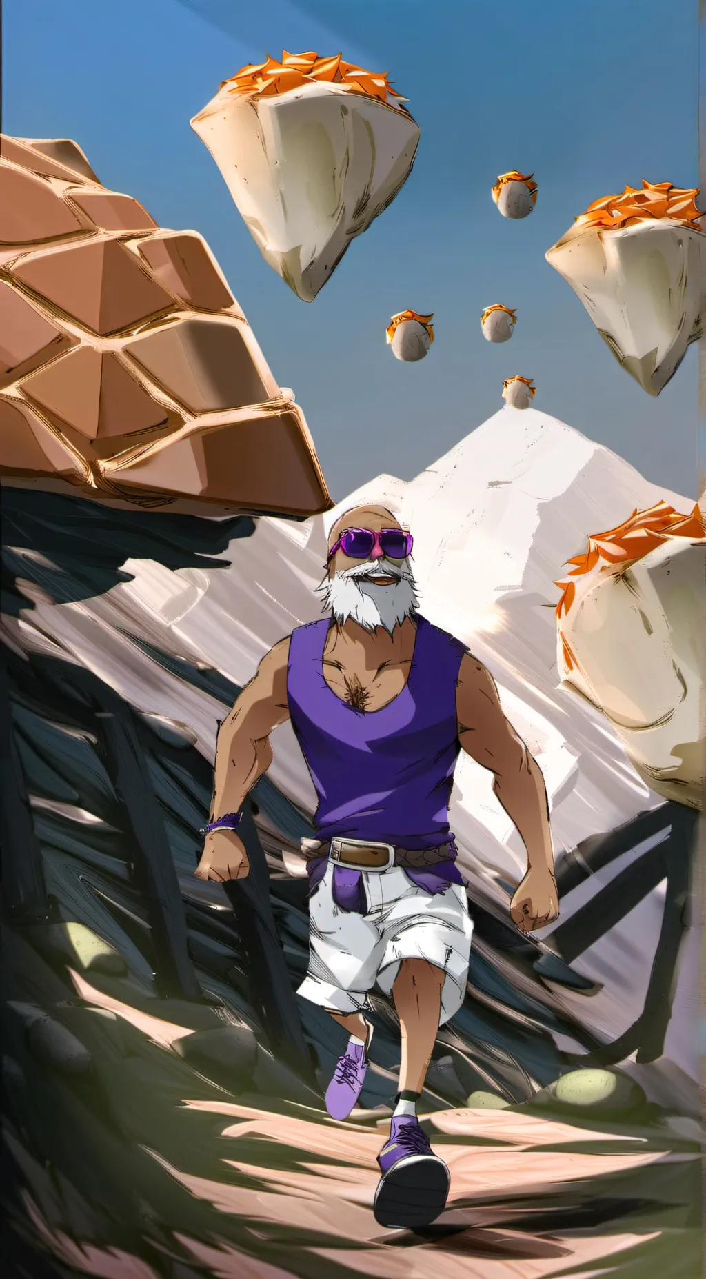 ai character: Master Roshi background