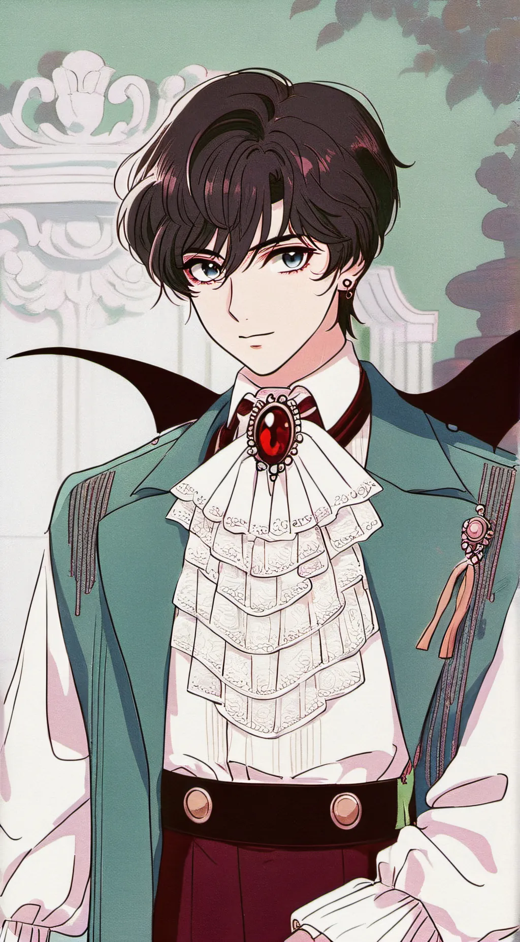 ai character: Streber/ SM background