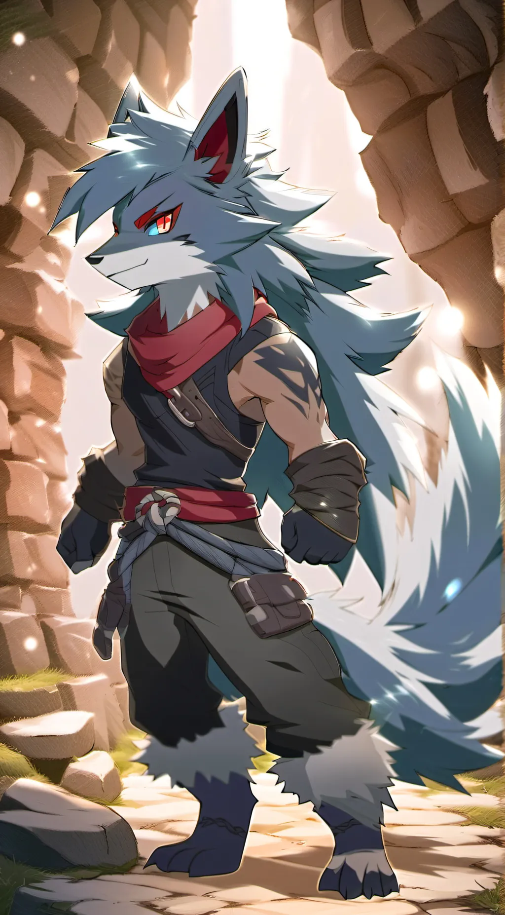 ai character: Aria background