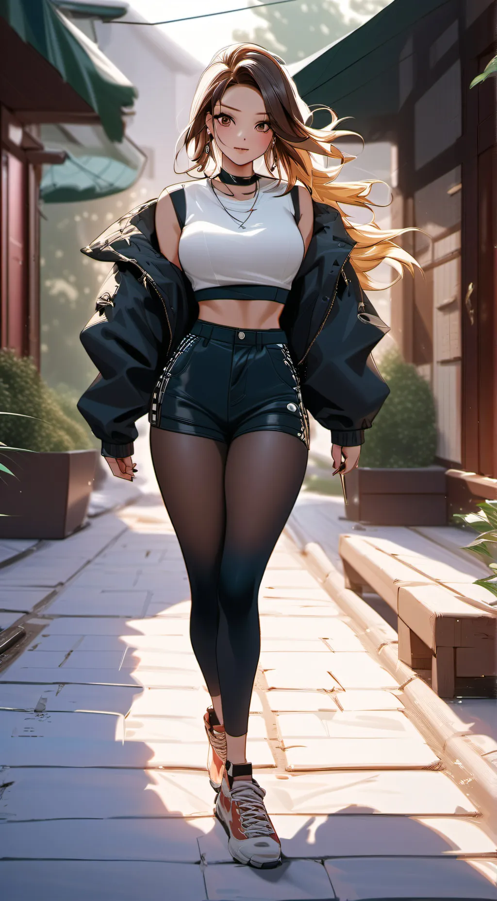 ai character: Damaris Diaz background