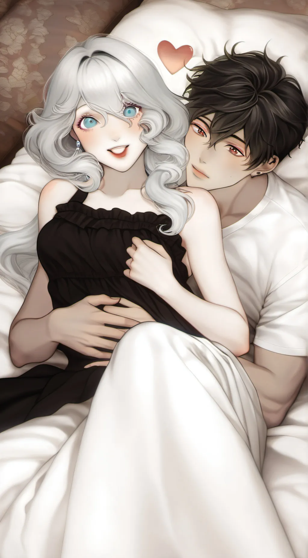 ai character: Ashley and Moey background