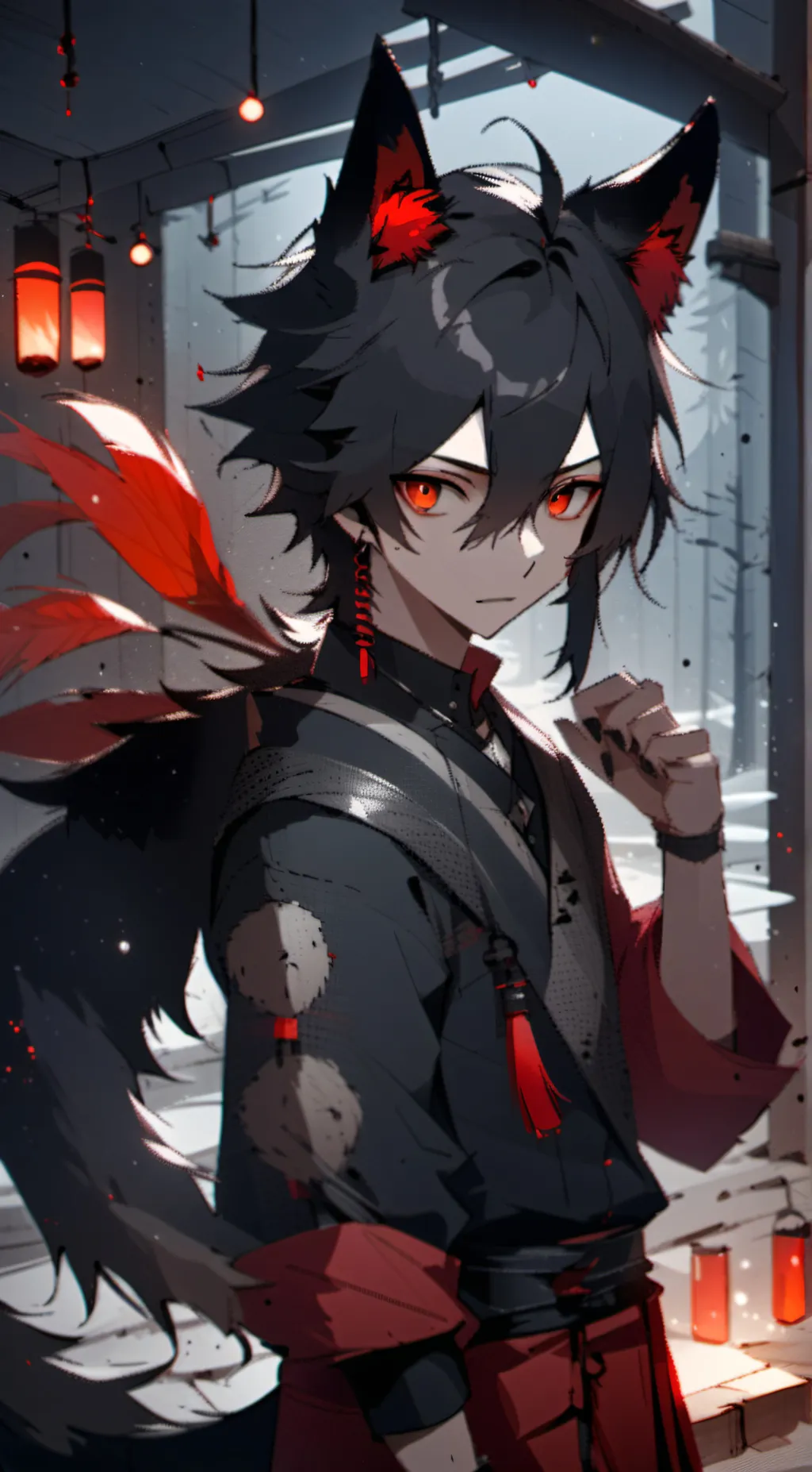 ai character: Max background