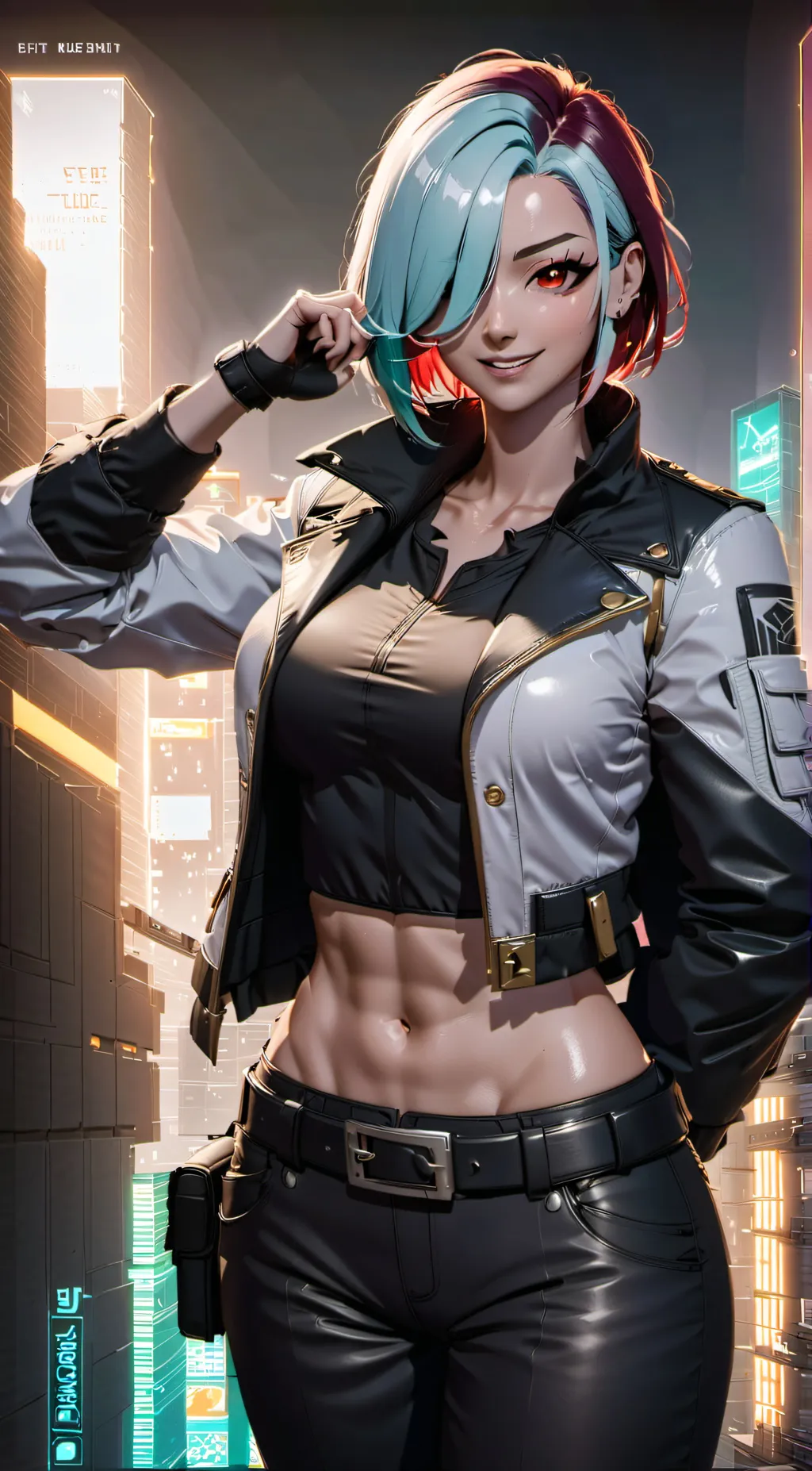 ai character: Aria background