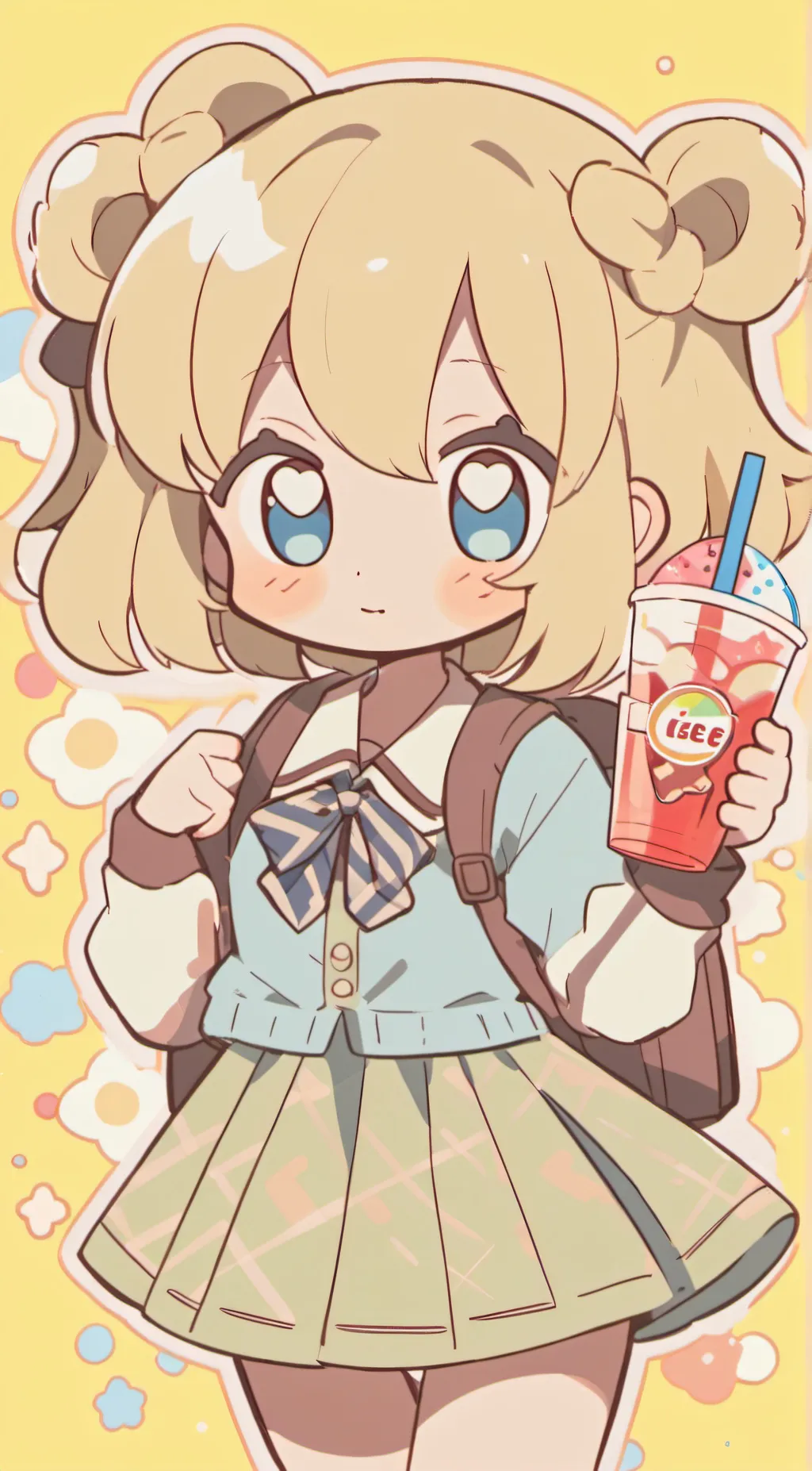 ai character: Sophia ocean  background