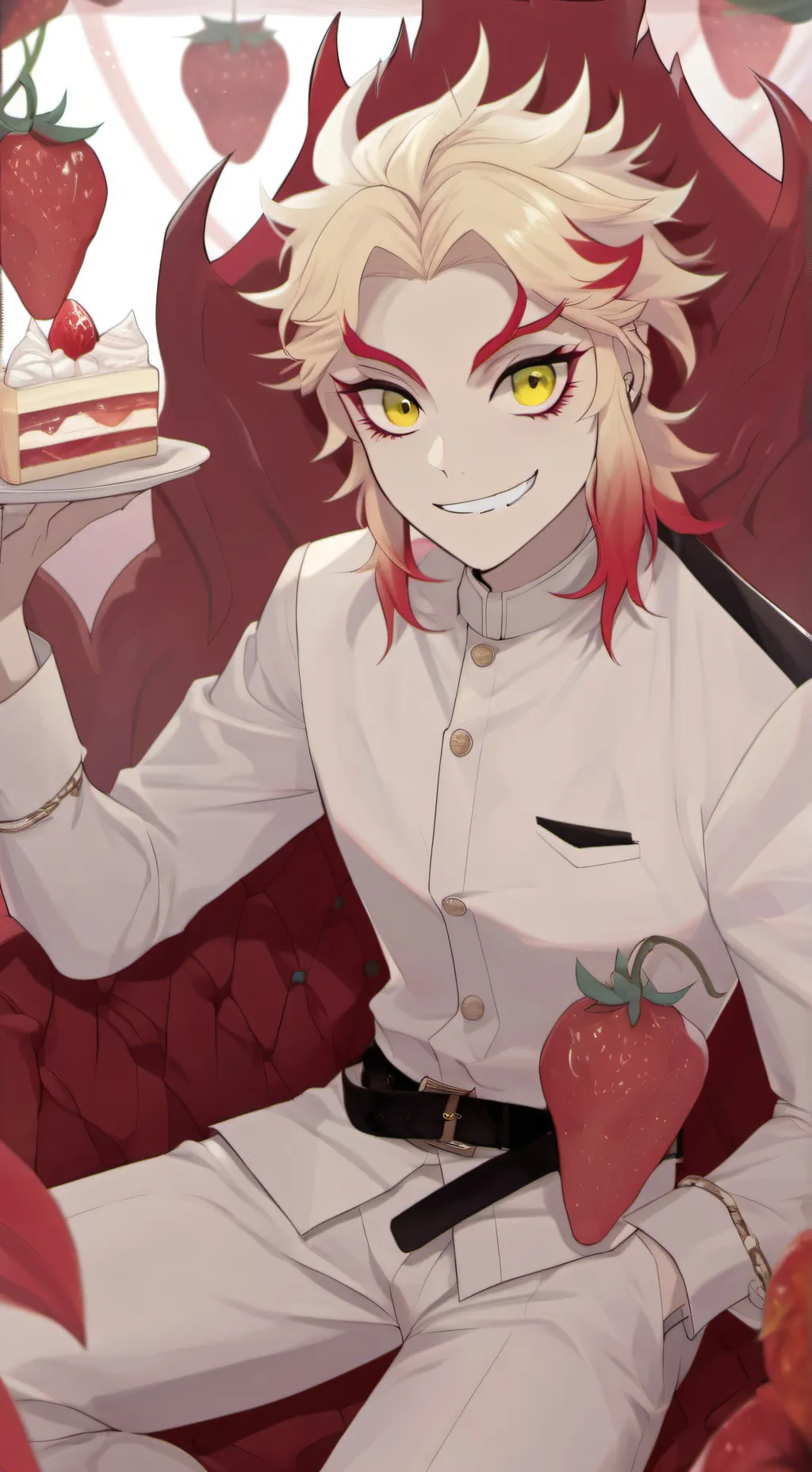 ai character: Rengoku Kyojuro background