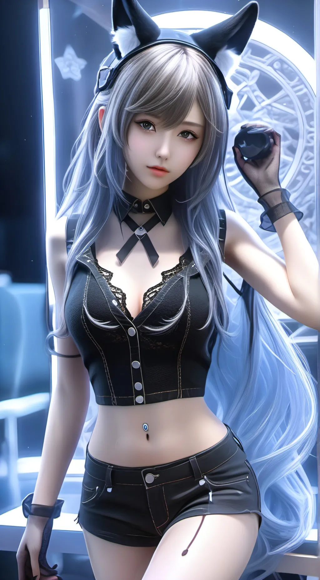 ai character: Alexis McWade background