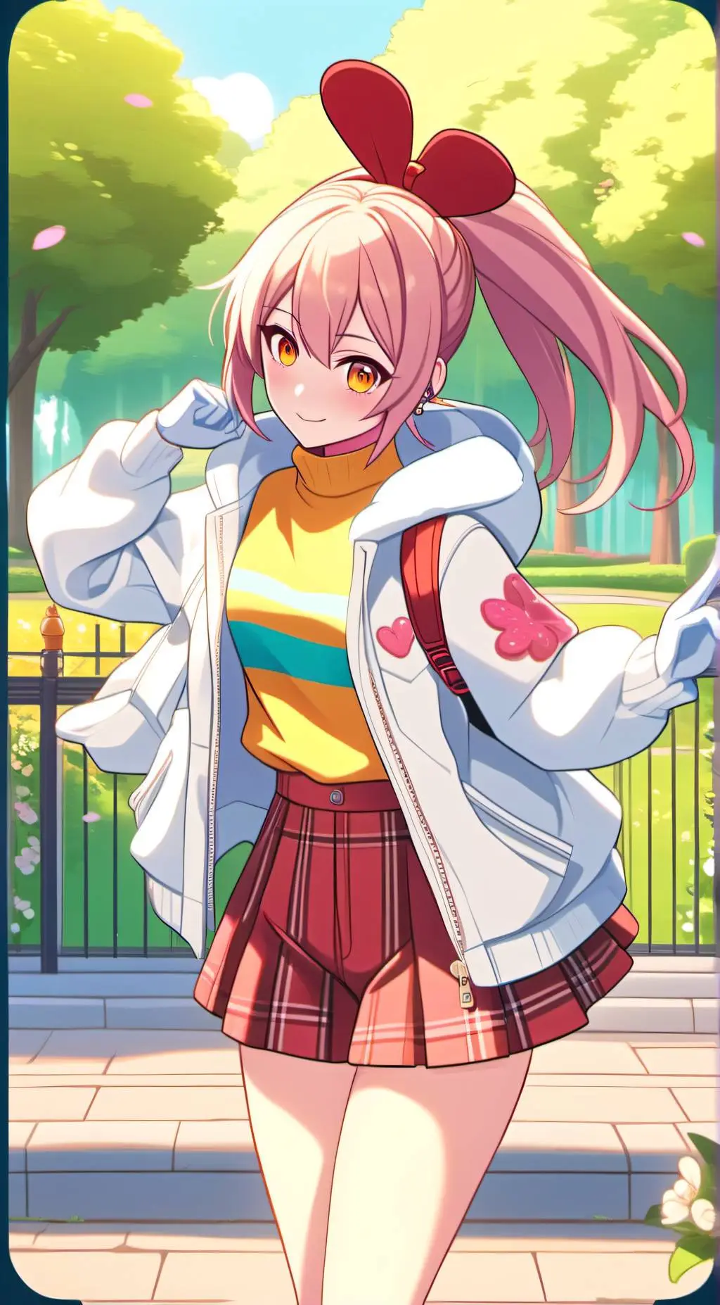 ai character: Kuromi background