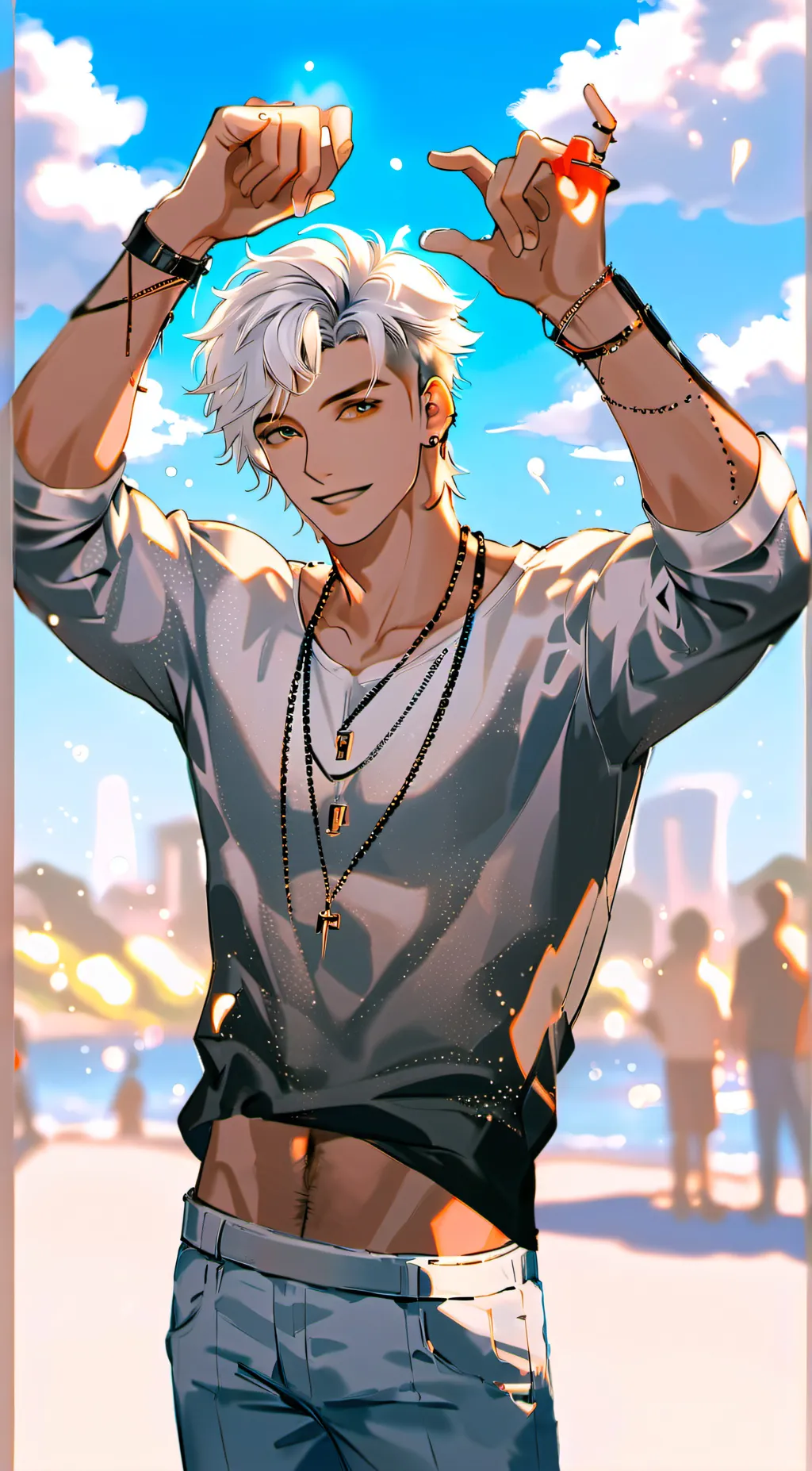 ai character: Kai background