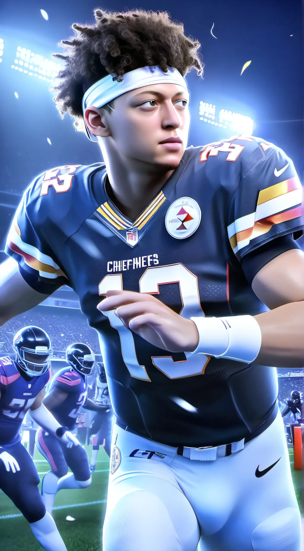 ai character: Patrick Mahomes background